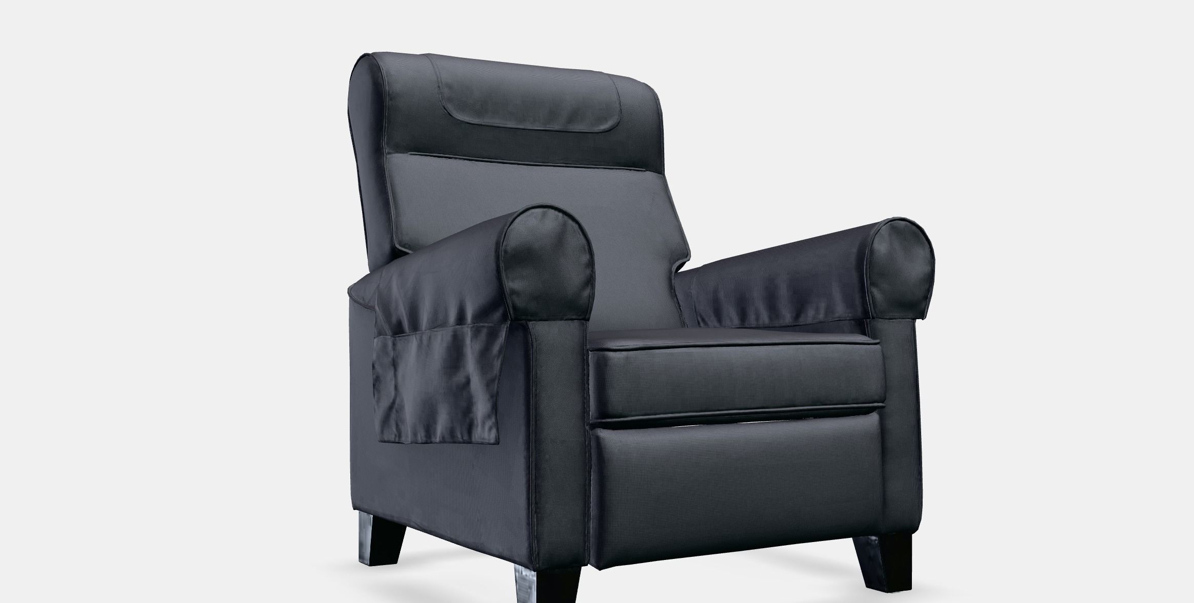 MUREN Recliner Low-poly 3D model_10