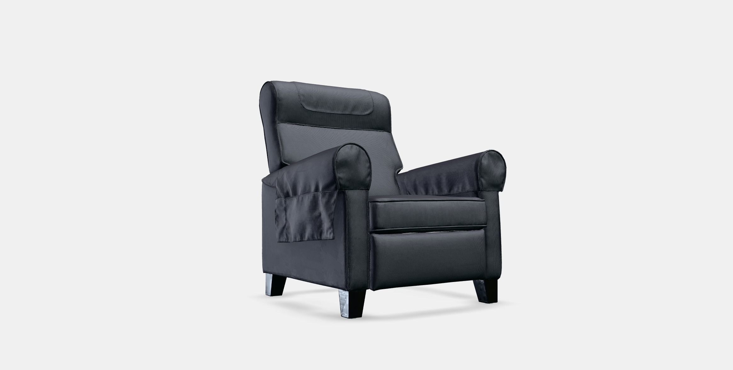 MUREN Recliner Low-poly 3D model_2