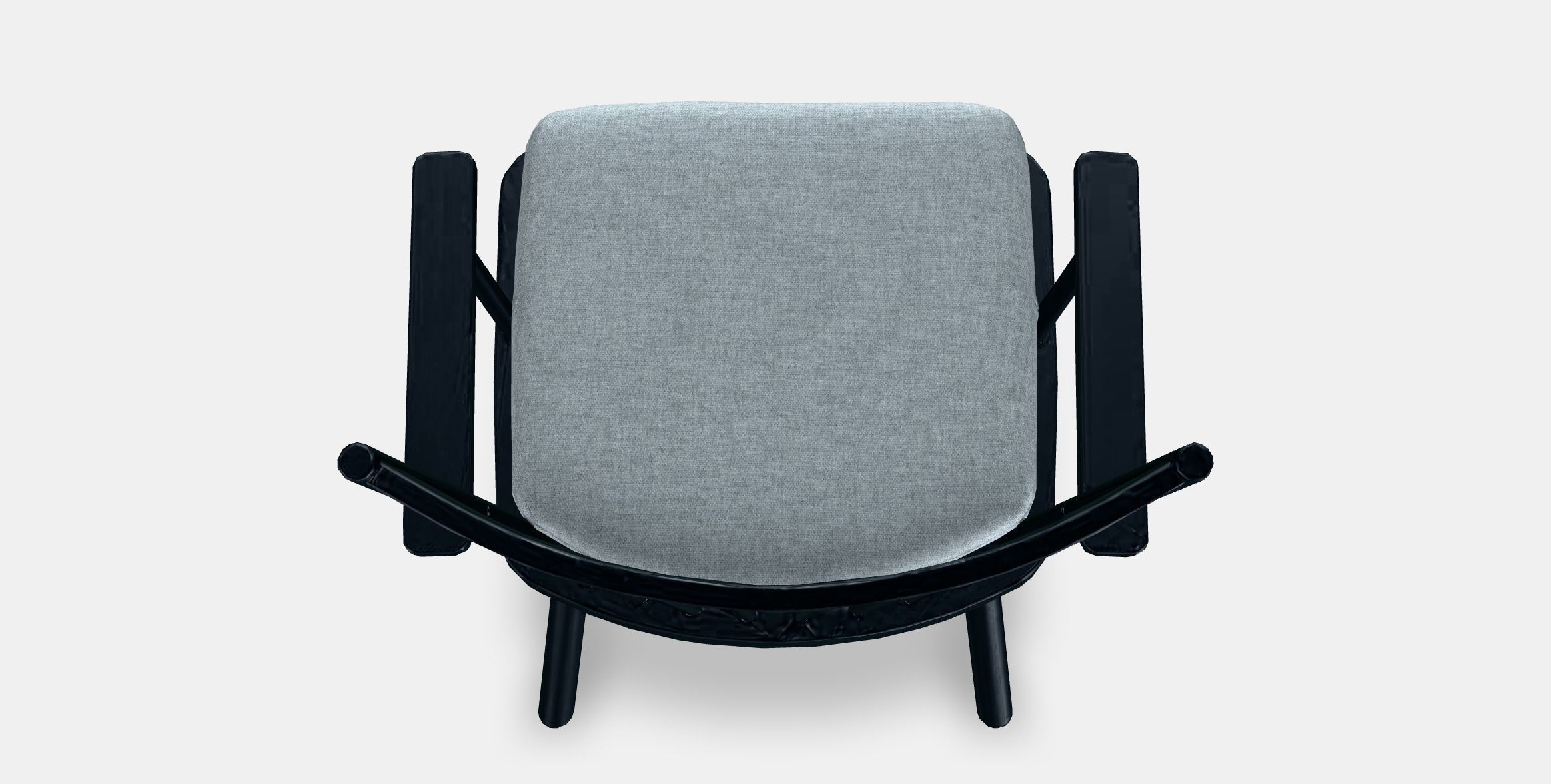 PERSBOL Armchair 1 Low-poly 3D model_4