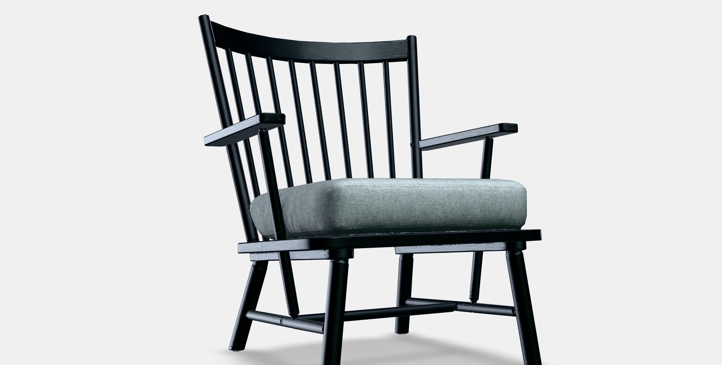 PERSBOL Armchair 1 Low-poly 3D model_9