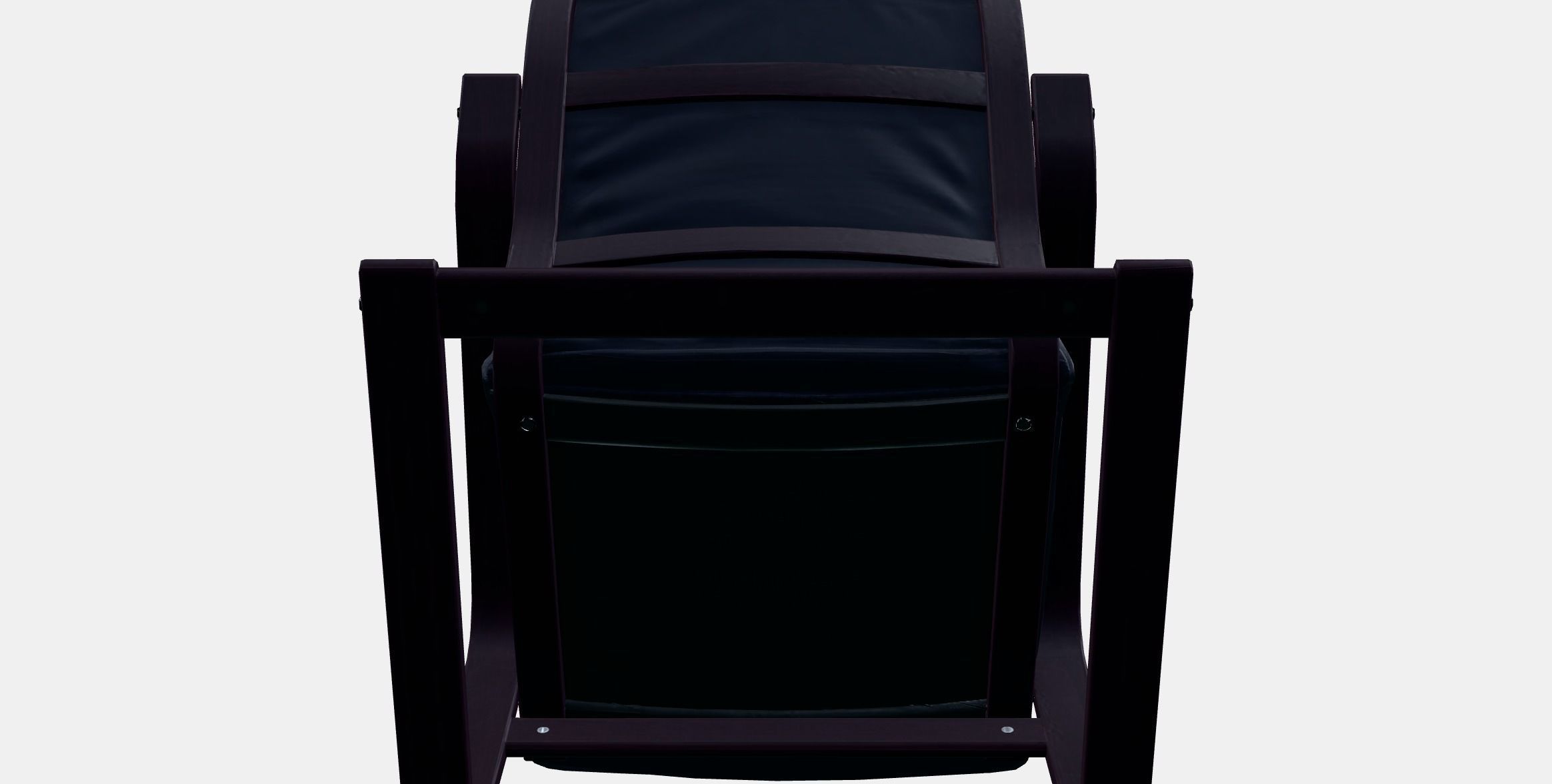 POANG Armchair 2 Low-poly 3D model_11