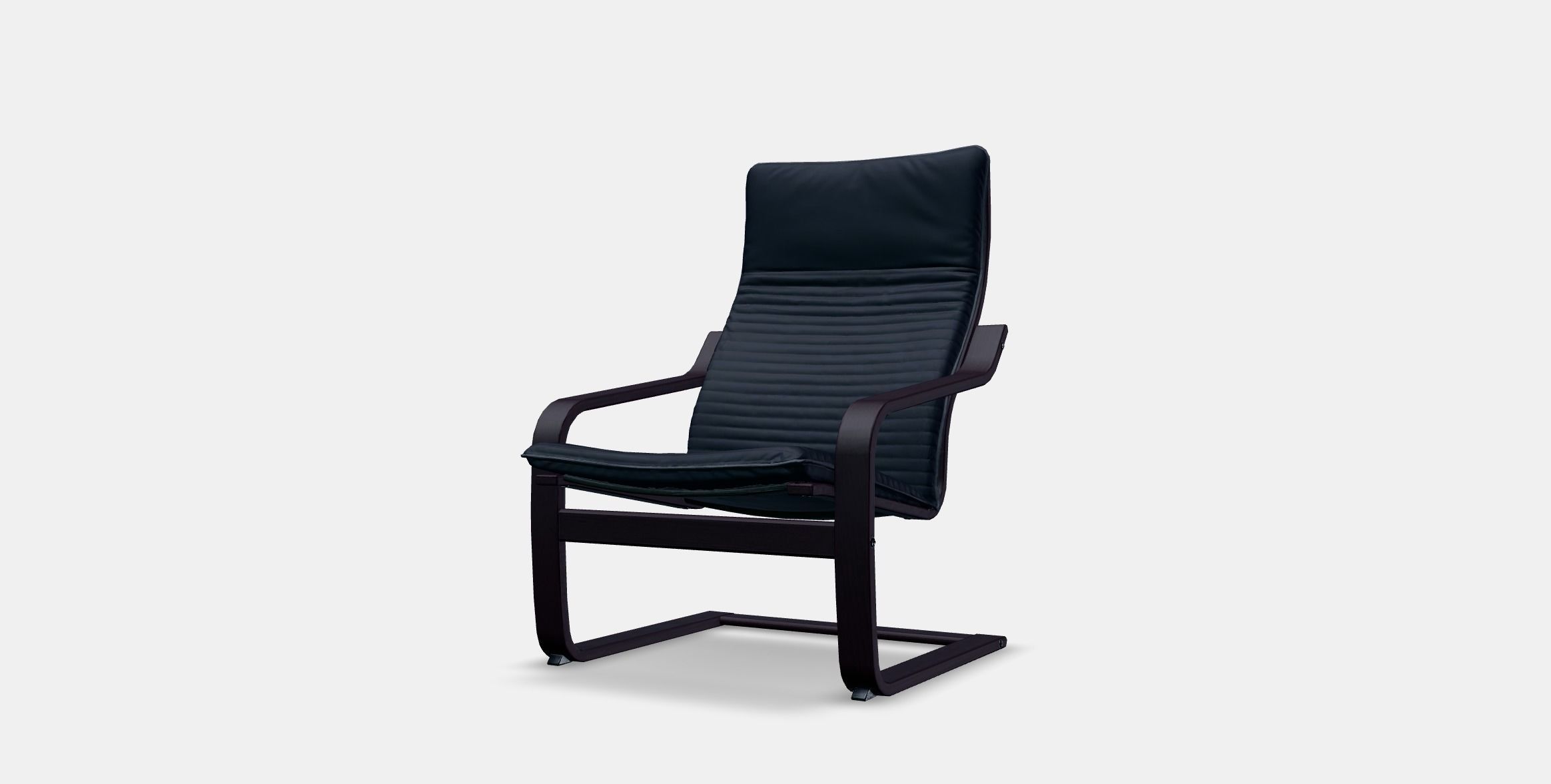 POANG Armchair 2 Low-poly 3D model_13