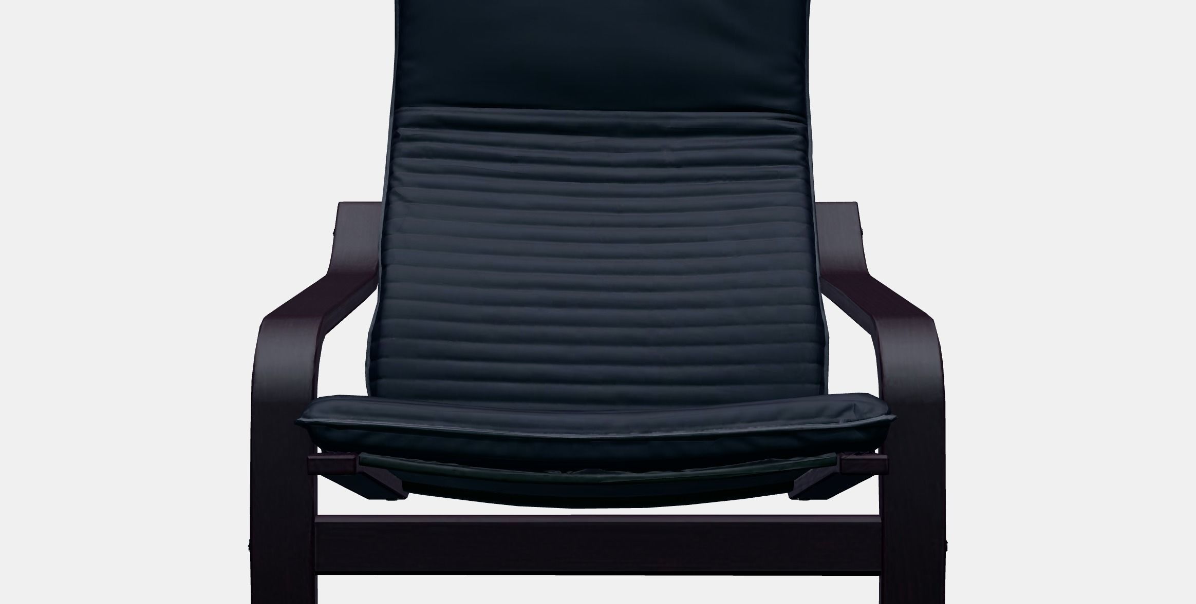POANG Armchair 2 Low-poly 3D model_10