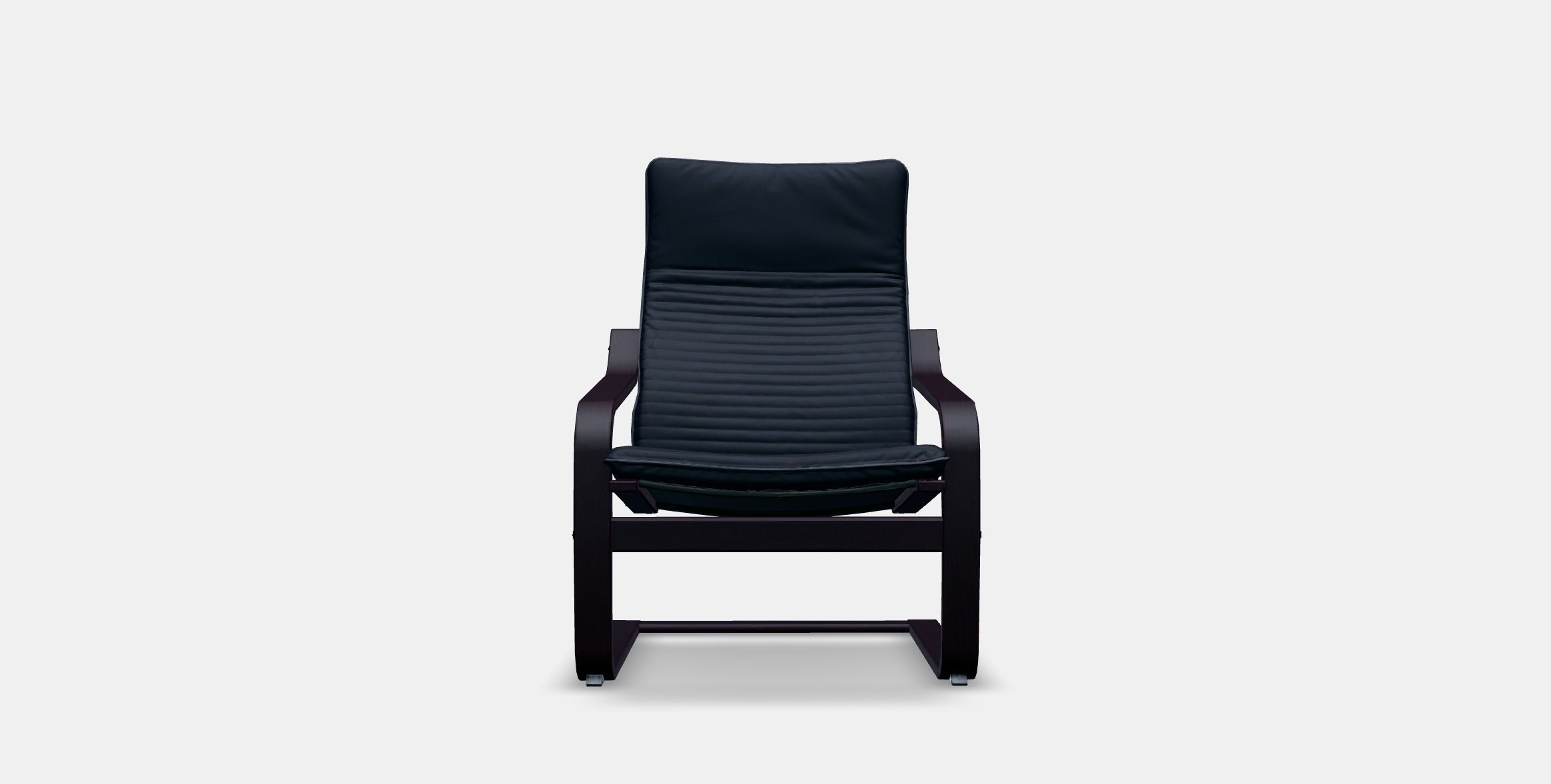 POANG Armchair 2 Low-poly 3D model_9