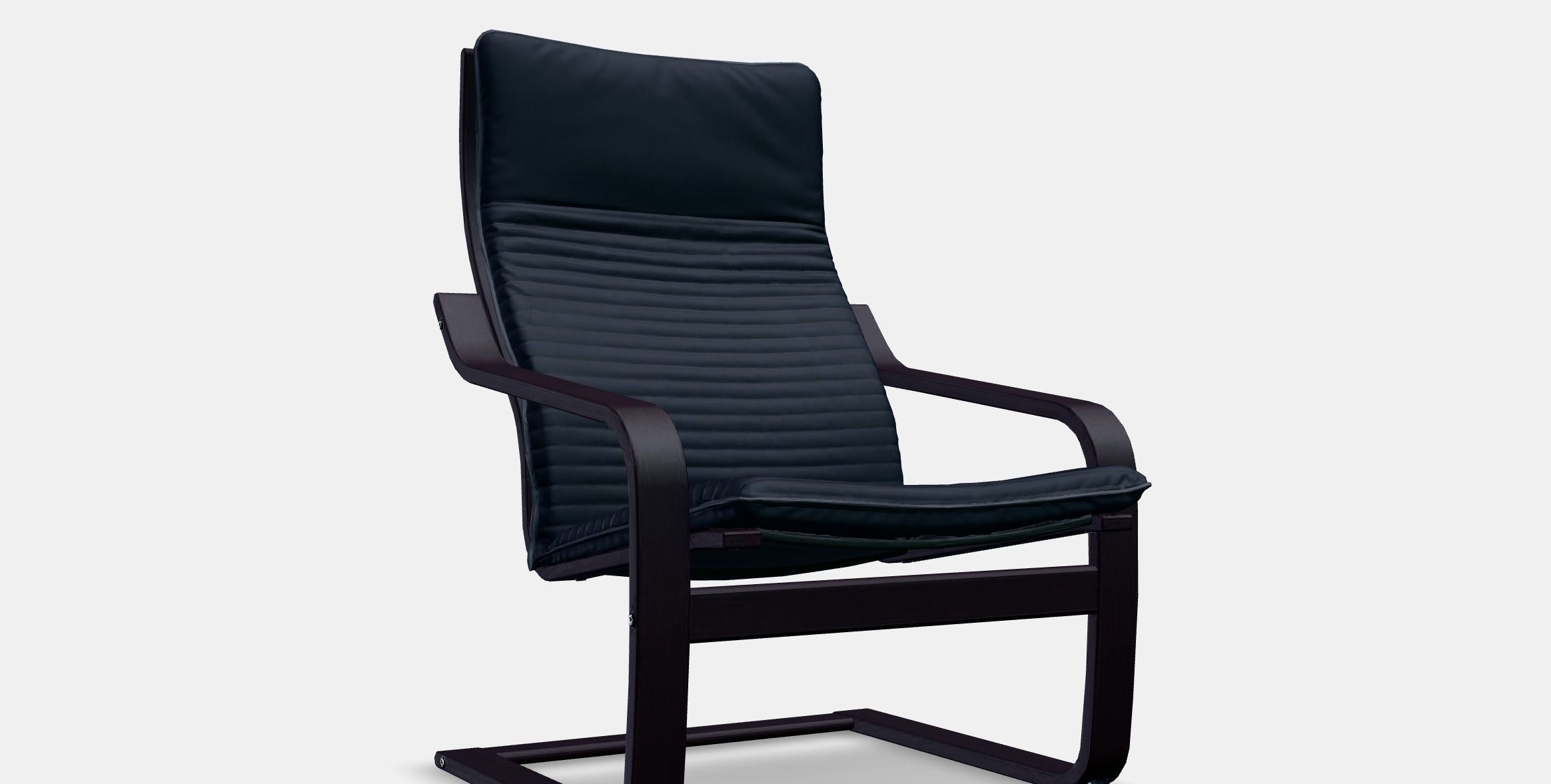 POANG Armchair 2 Low-poly 3D model_8