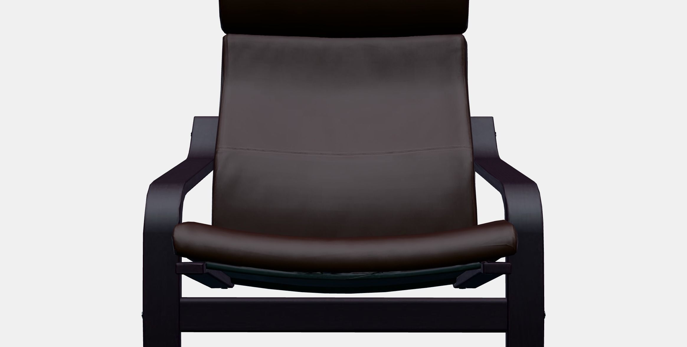 POANG Armchair 3 Low-poly 3D model_11