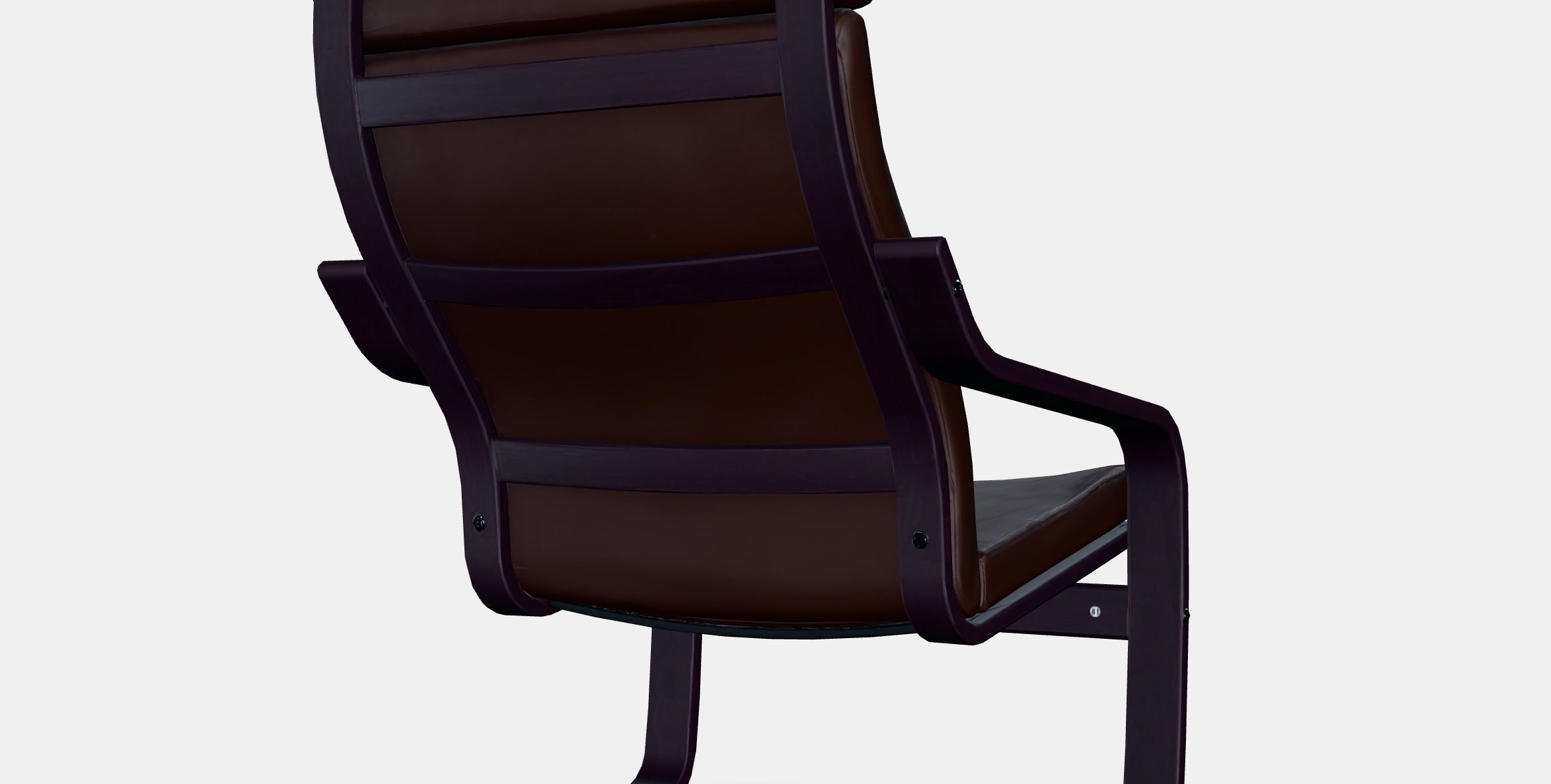 POANG Armchair 3 Low-poly 3D model_7
