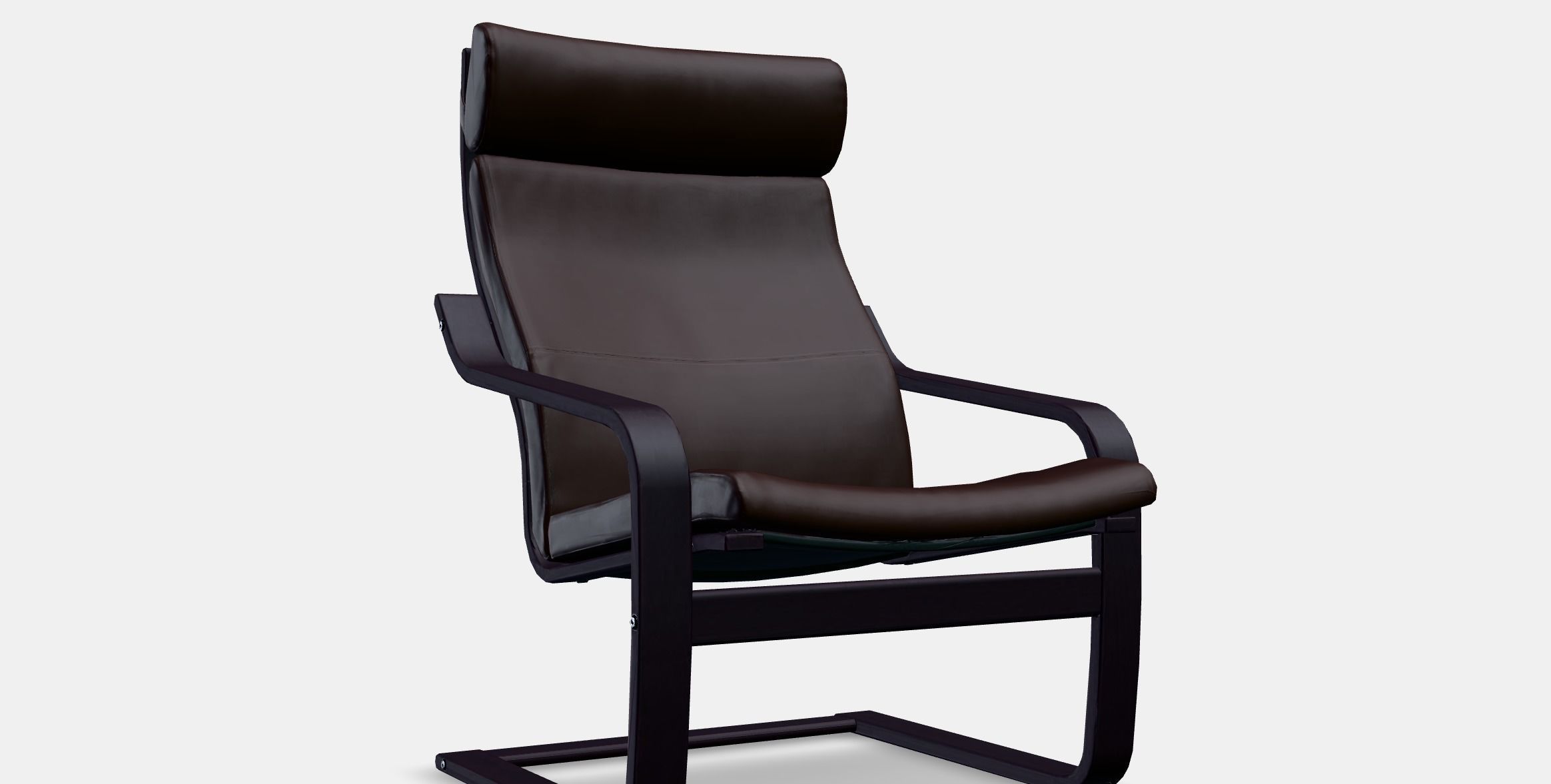 POANG Armchair 3 Low-poly 3D model_9