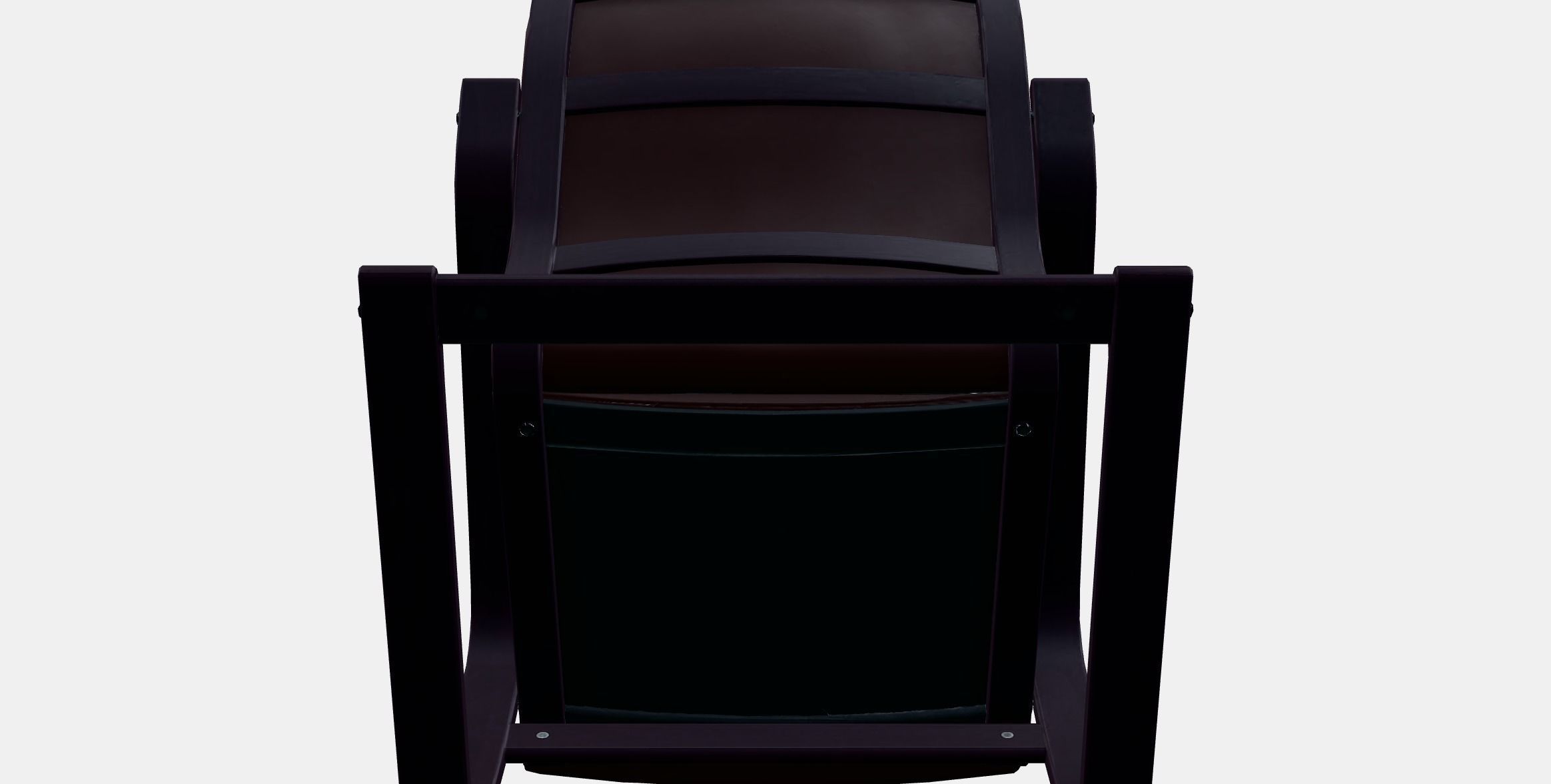 POANG Armchair 3 Low-poly 3D model_8