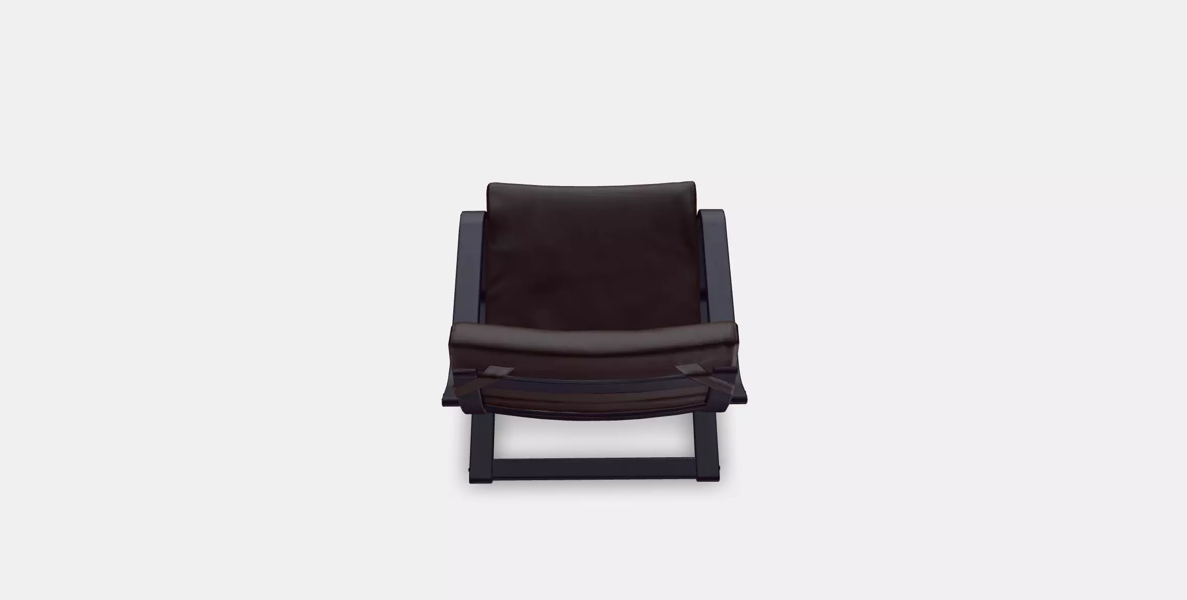 POANG Armchair 3 Low-poly 3D model_0