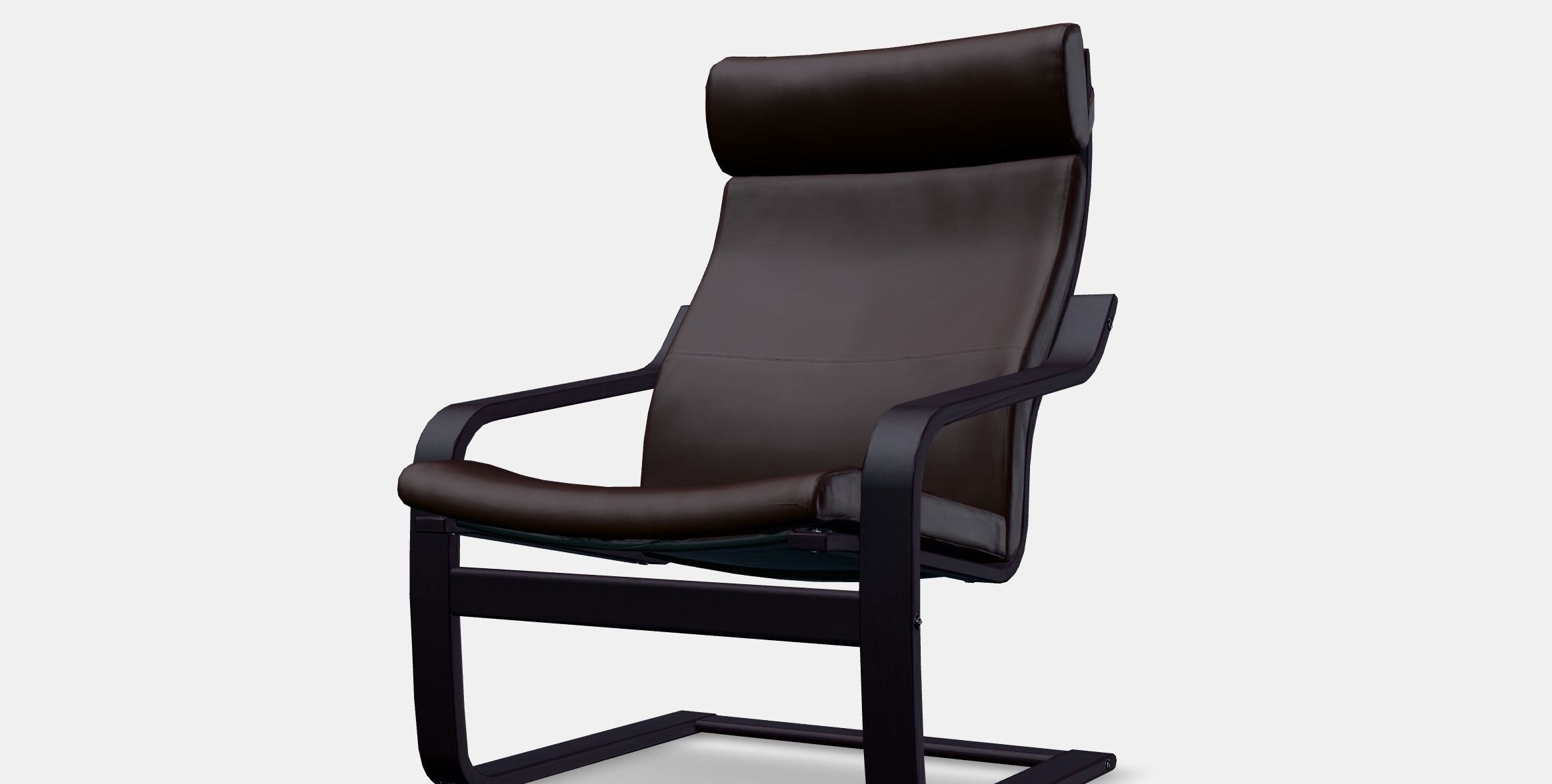 POANG Armchair 3 Low-poly 3D model_13