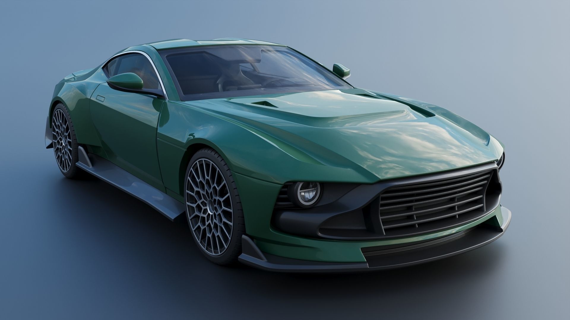 Aston Martin Valour 2024 3D print model_12