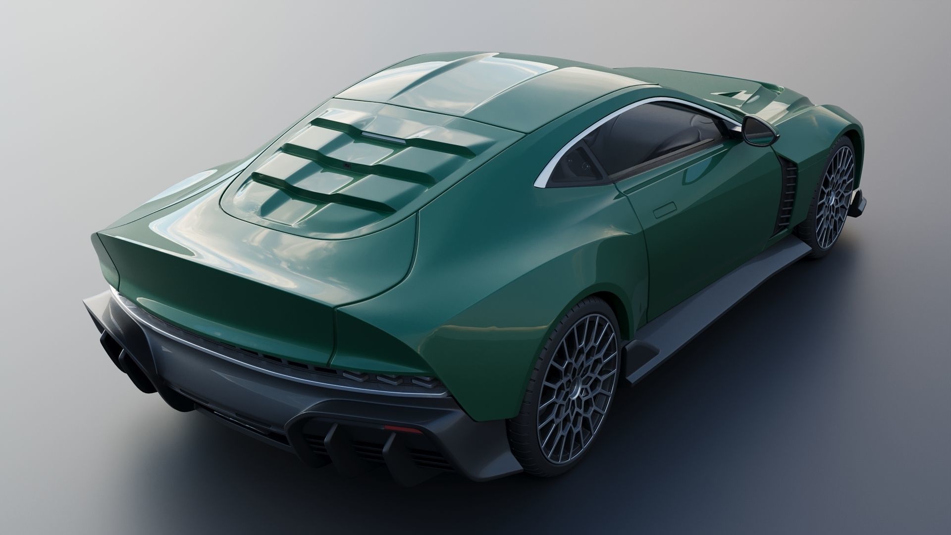 Aston Martin Valour 2024 3D print model_8