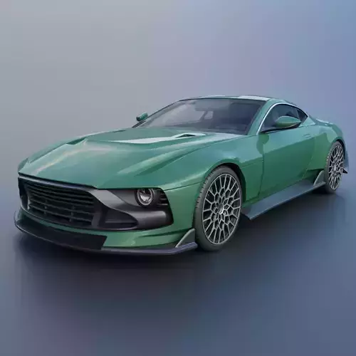 Aston Martin Valour 2024 3D print model