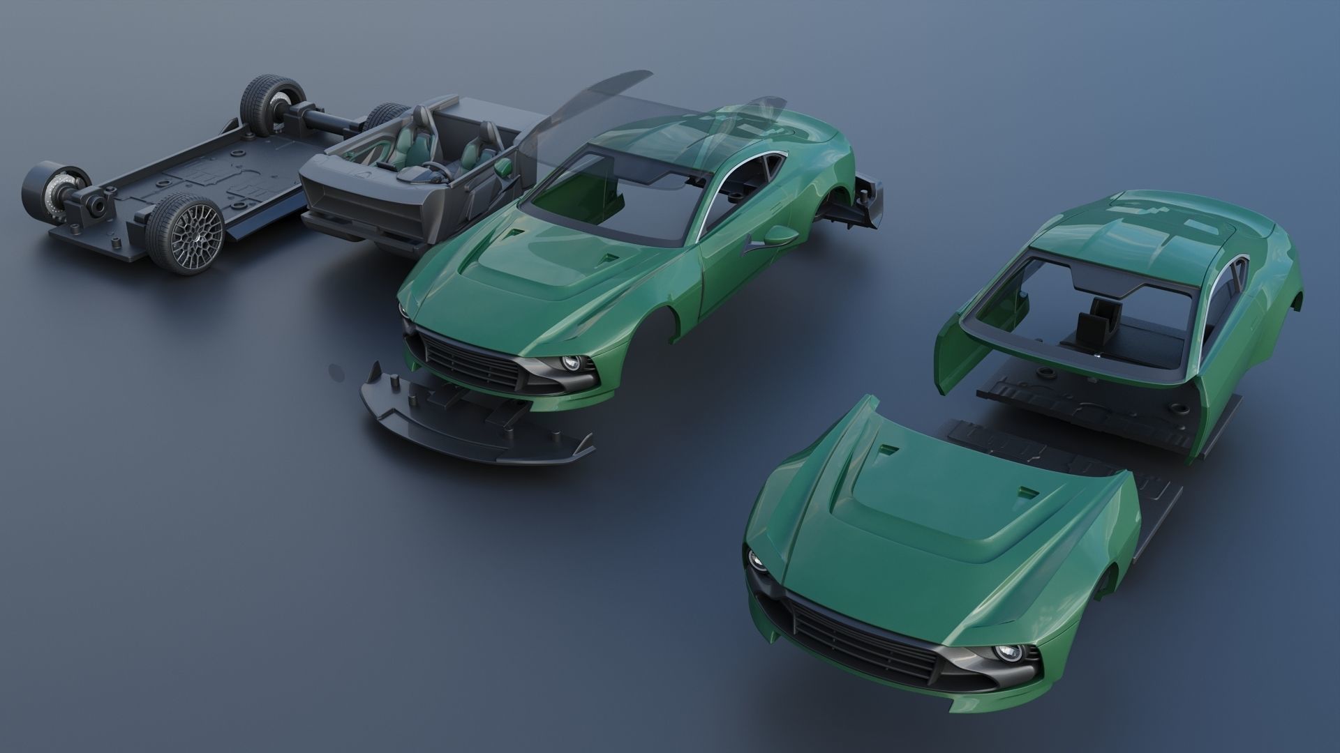 Aston Martin Valour 2024 3D print model_16