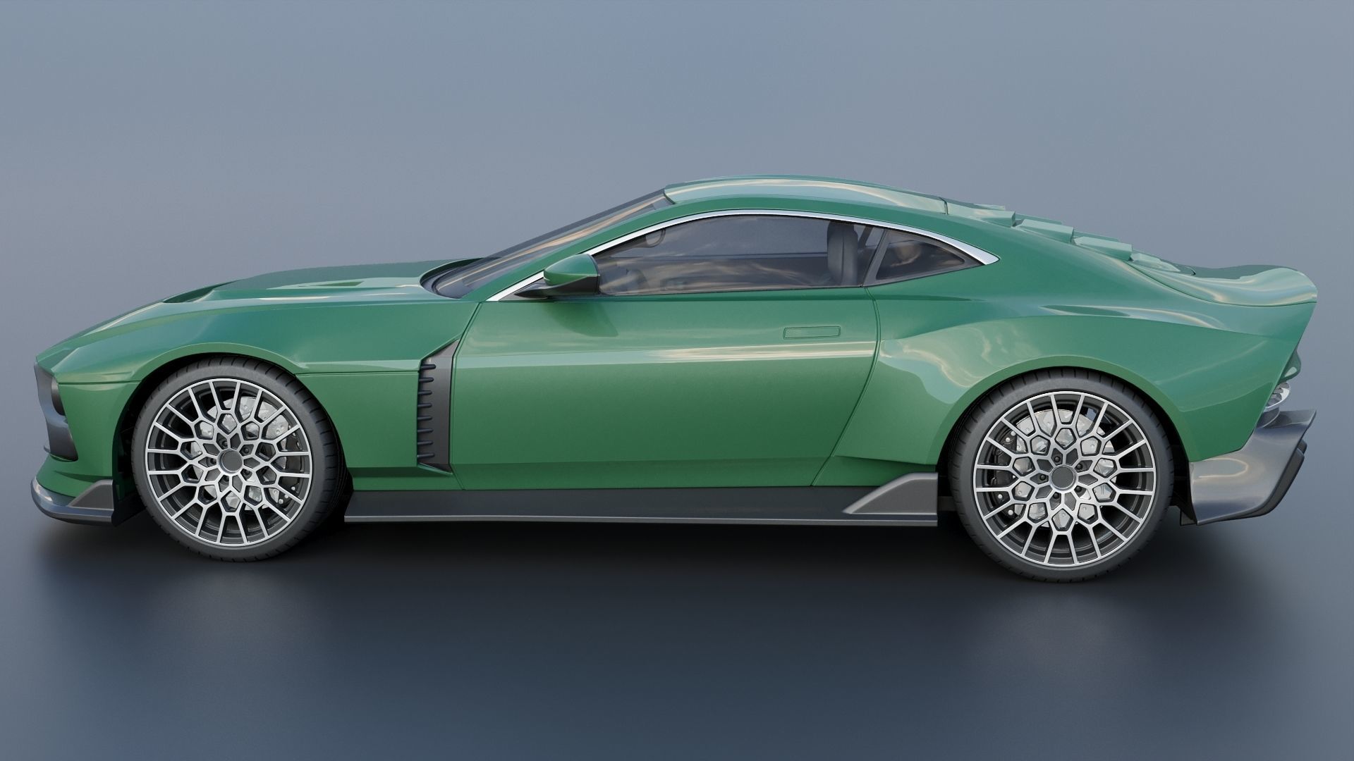 Aston Martin Valour 2024 3D print model_3