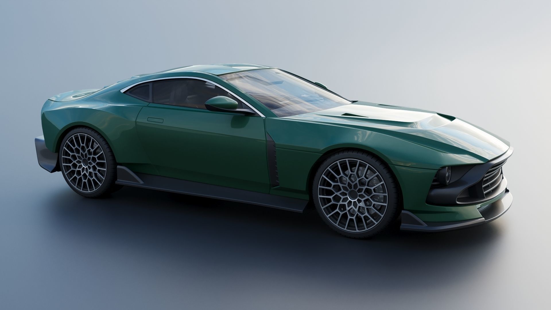 Aston Martin Valour 2024 3D print model_11