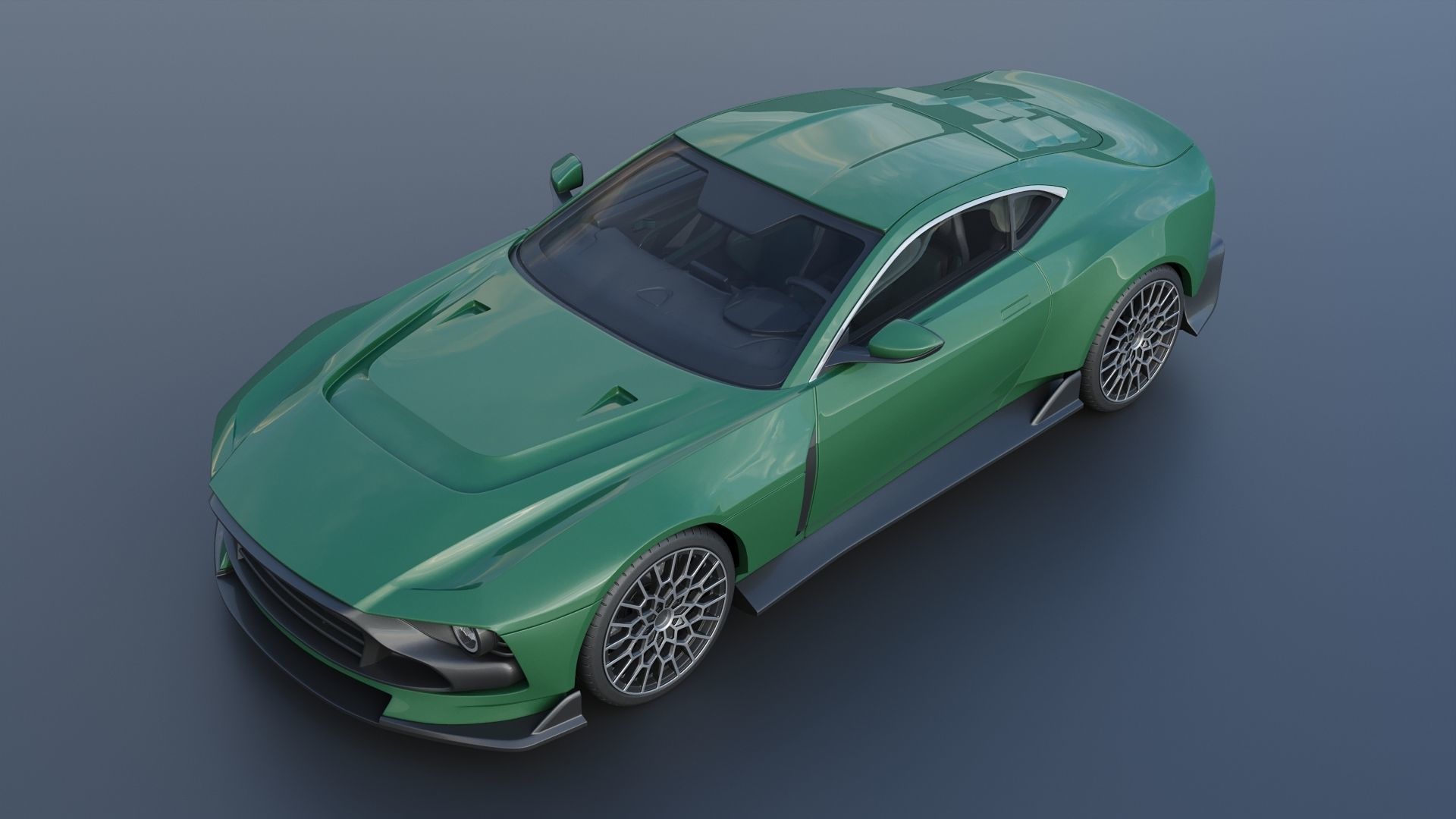 Aston Martin Valour 2024 3D print model_15