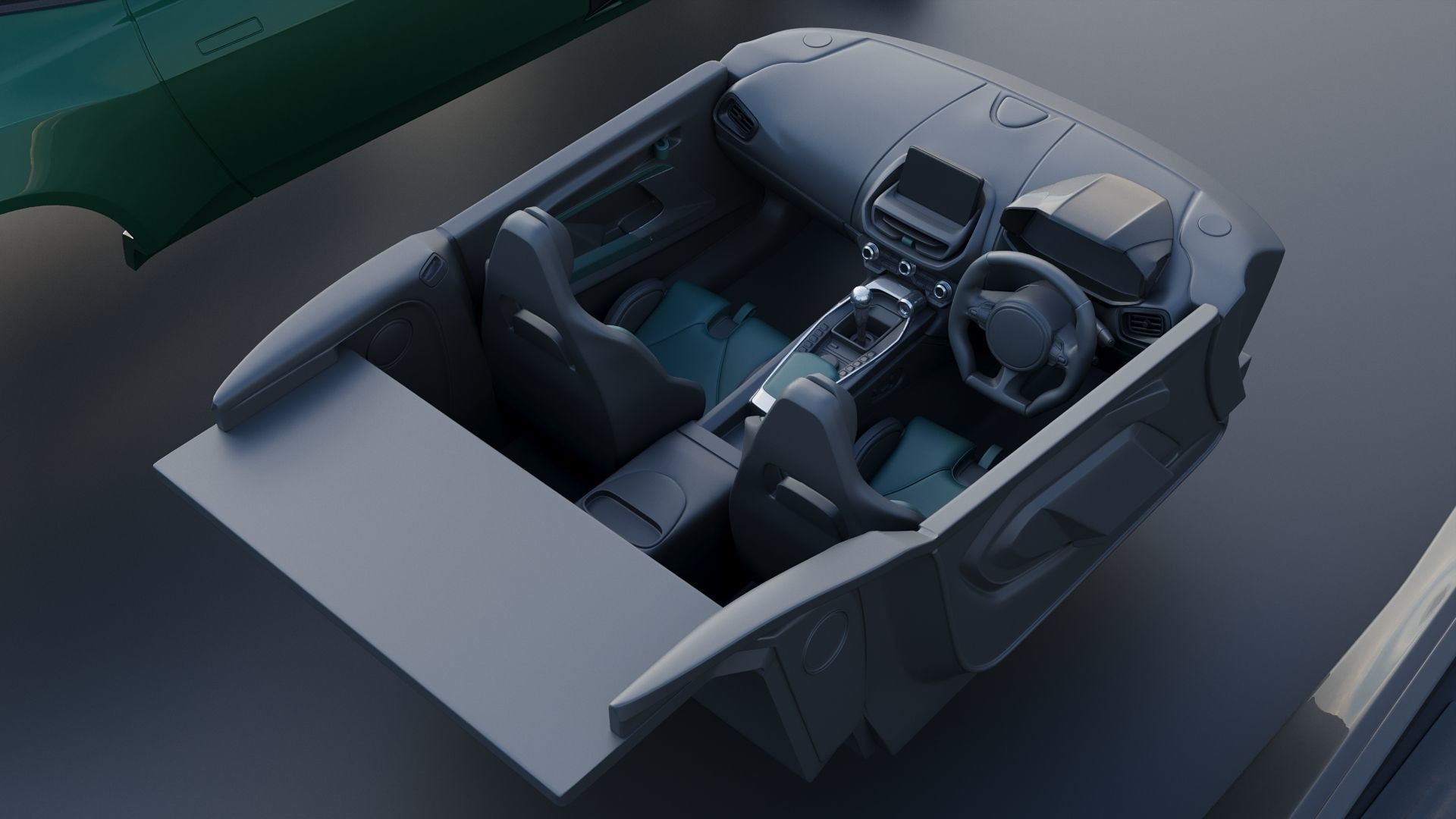 Aston Martin Valour 2024 3D print model_25