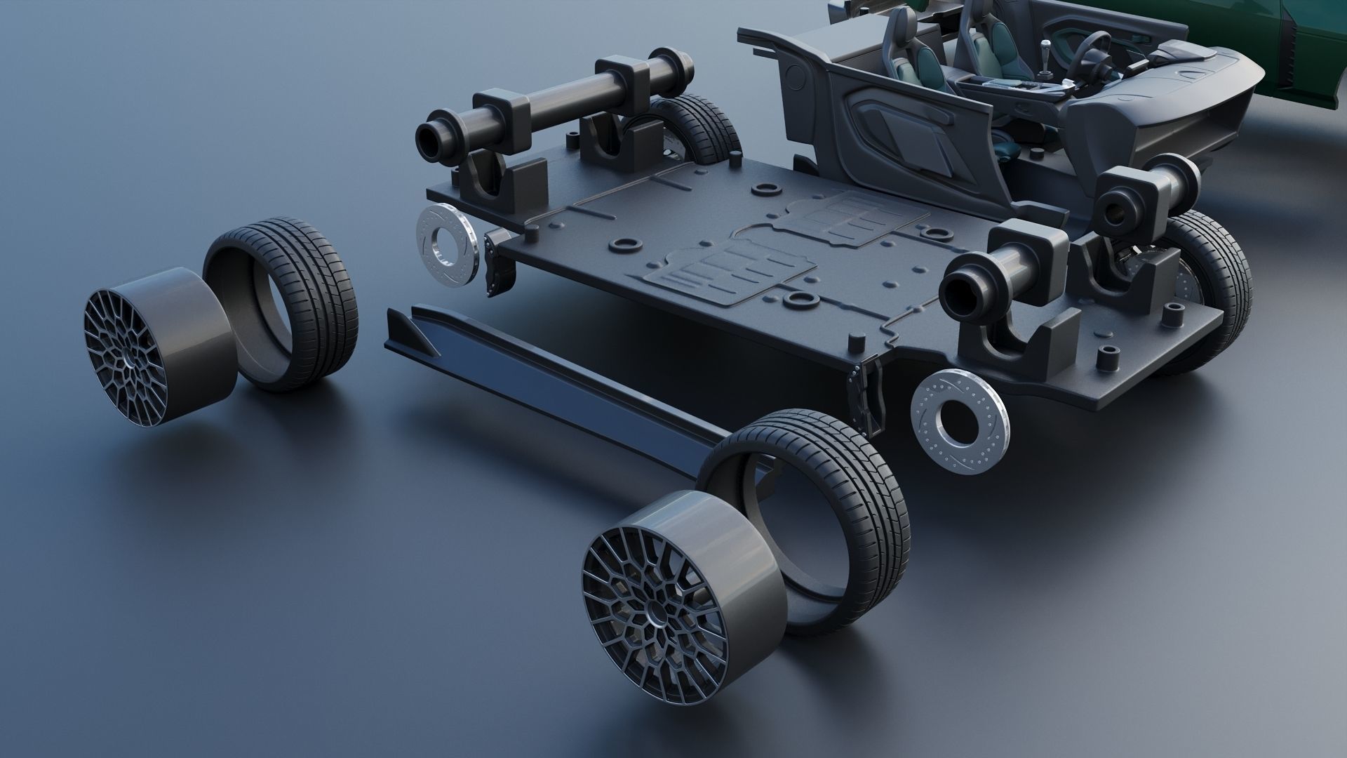 Aston Martin Valour 2024 3D print model_28