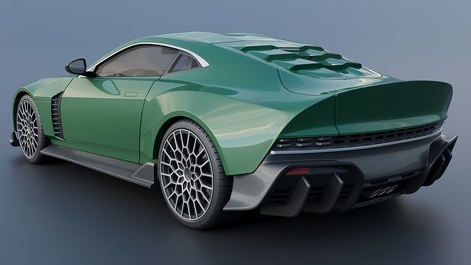 Aston Martin Valour 2024 3D print model 5