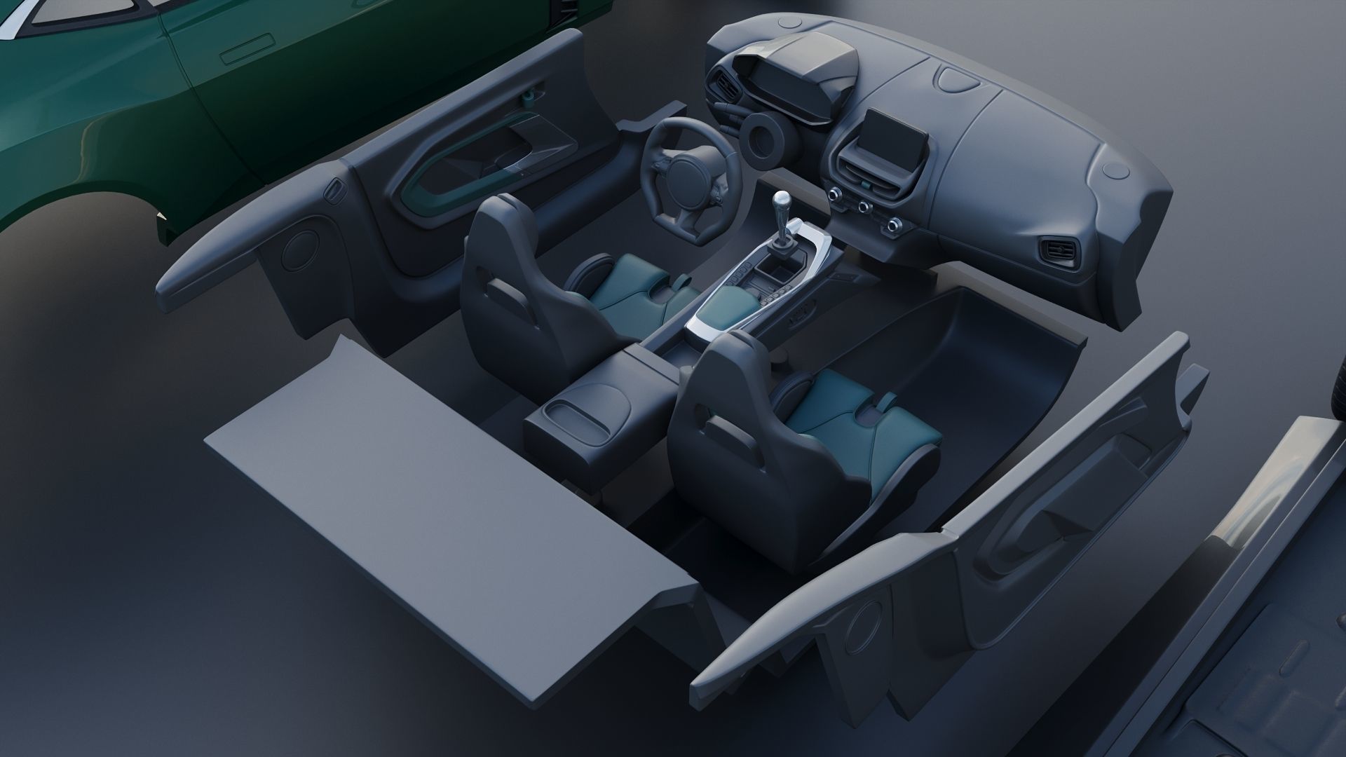 Aston Martin Valour 2024 3D print model_26