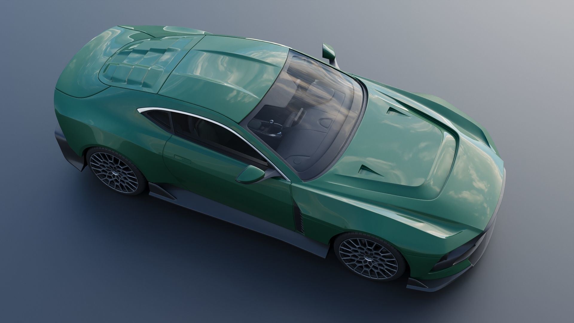 Aston Martin Valour 2024 3D print model_13