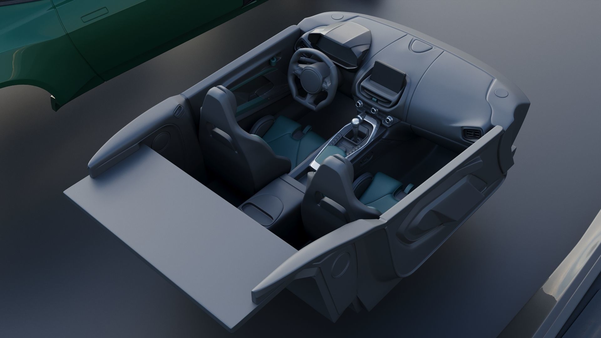 Aston Martin Valour 2024 3D print model_24