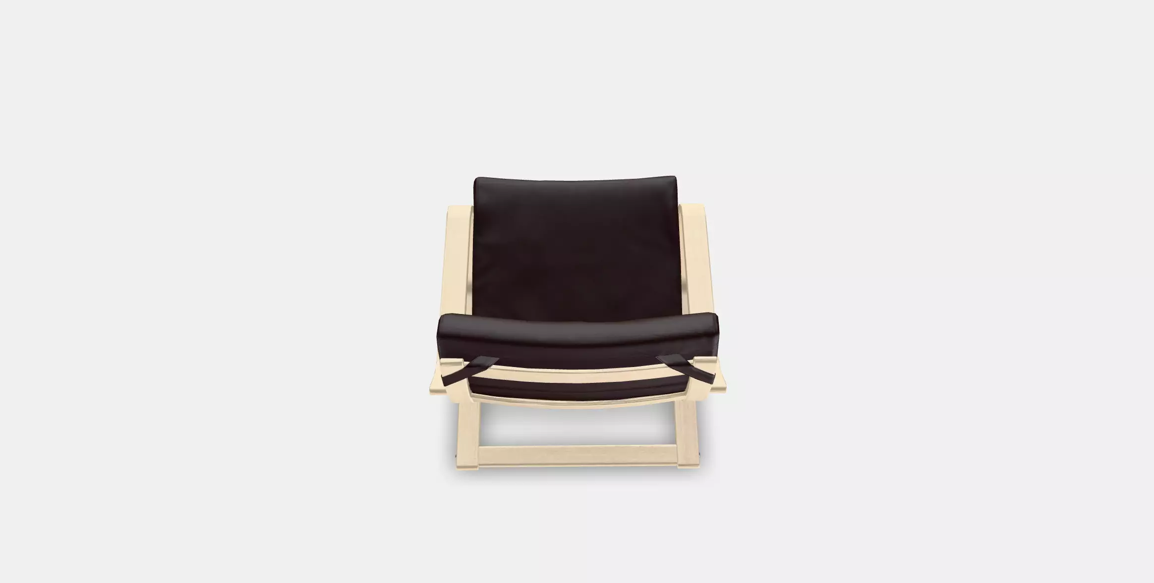 POANG Armchair 4 Low-poly 3D model_0