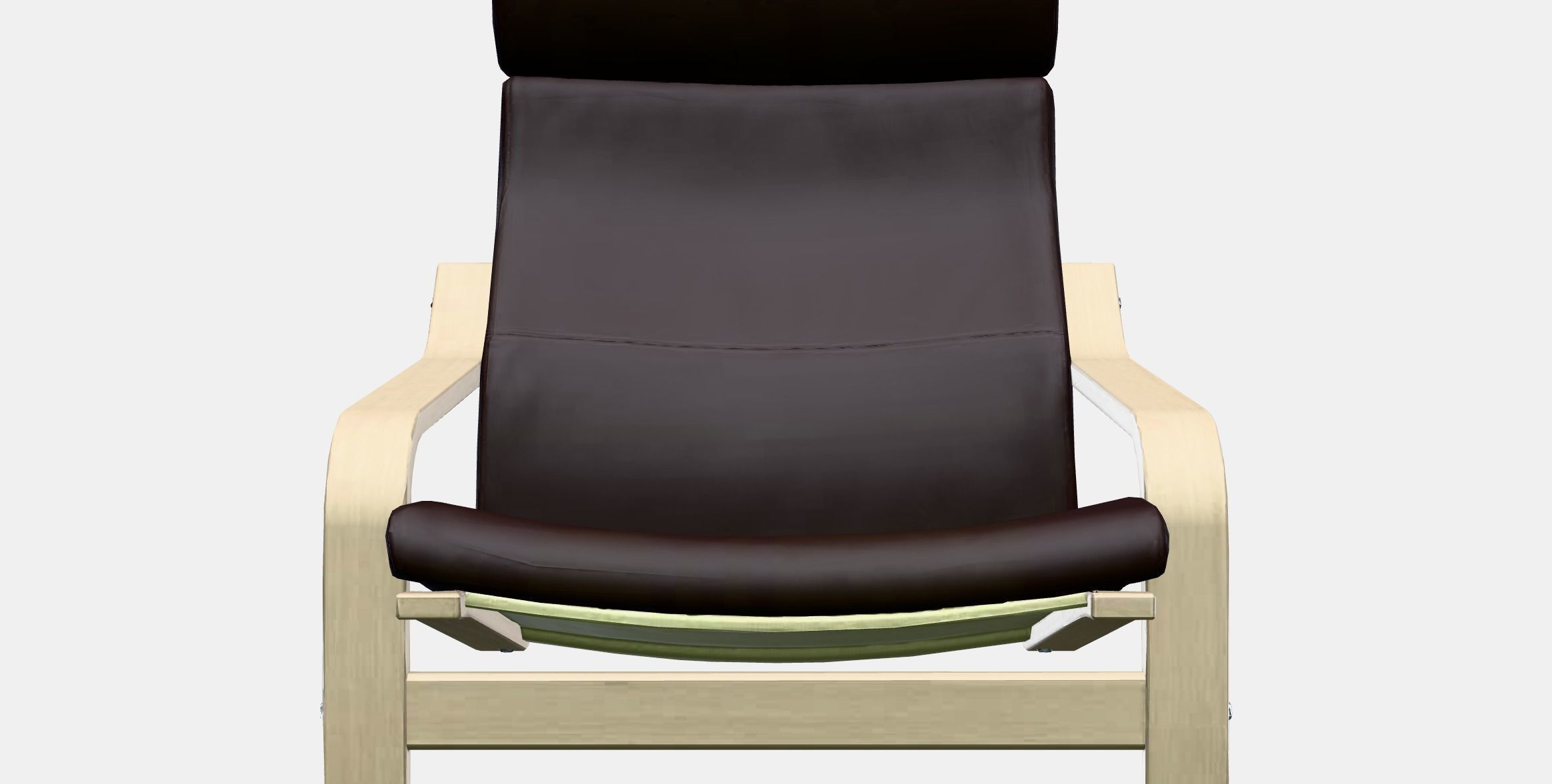 POANG Armchair 4 Low-poly 3D model_10