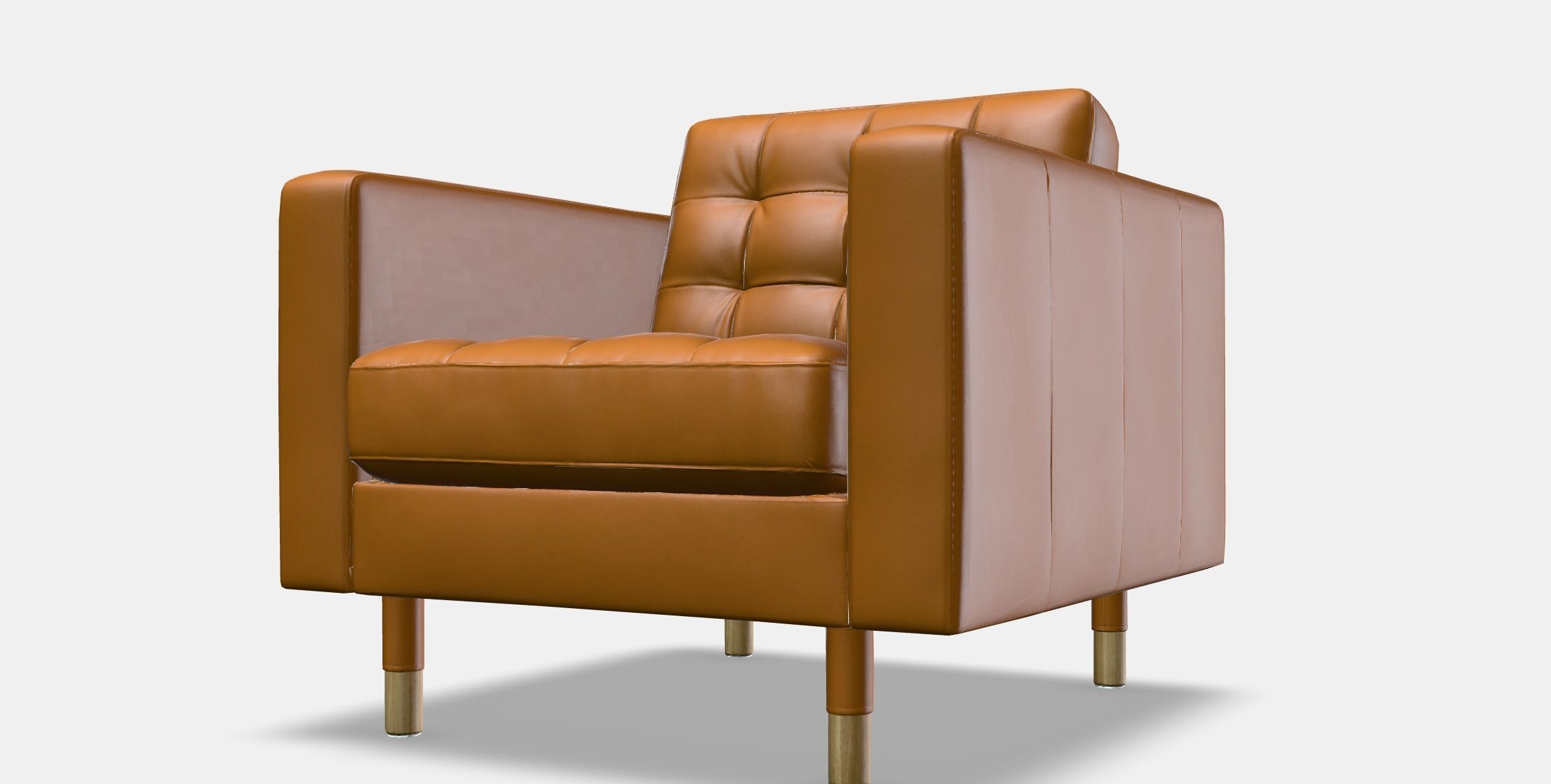 LANDSKRONA Armchair 1 Low-poly 3D model_13