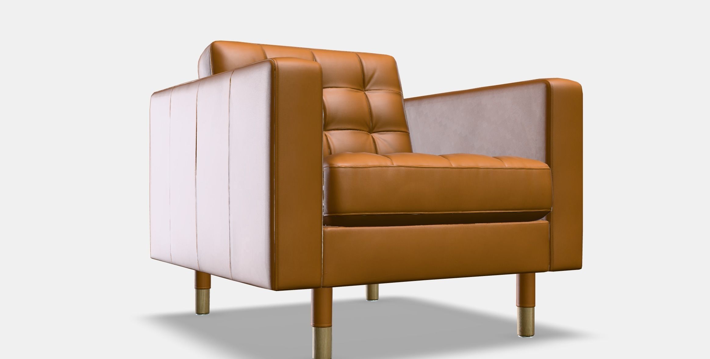 LANDSKRONA Armchair 1 Low-poly 3D model_7