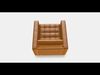 LANDSKRONA Armchair 1 Low-poly 3D model_1