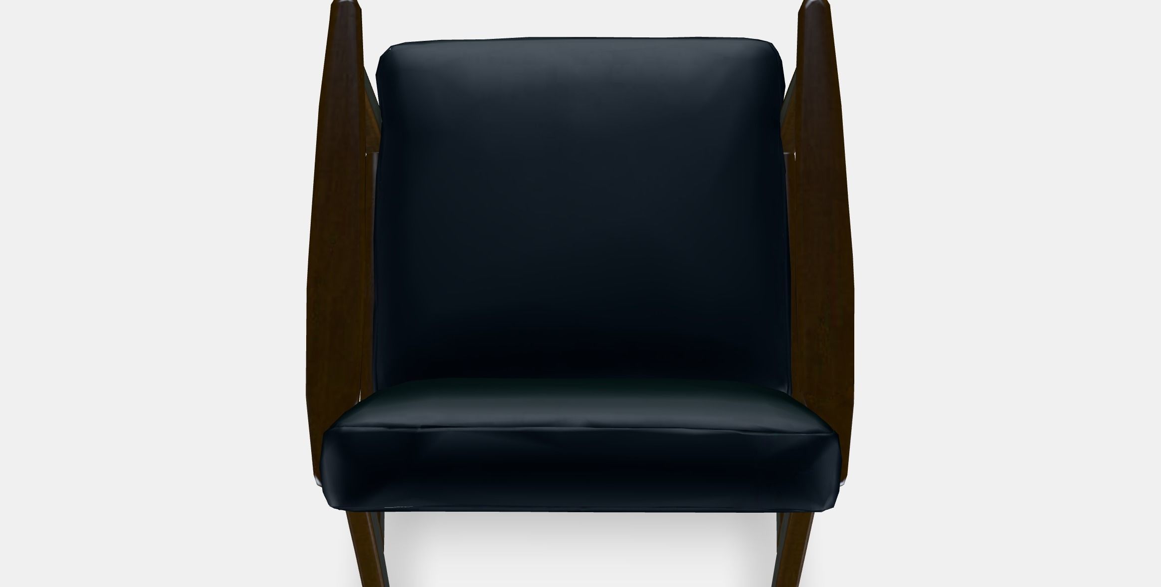 EKENASET Armchair Low-poly 3D model_3