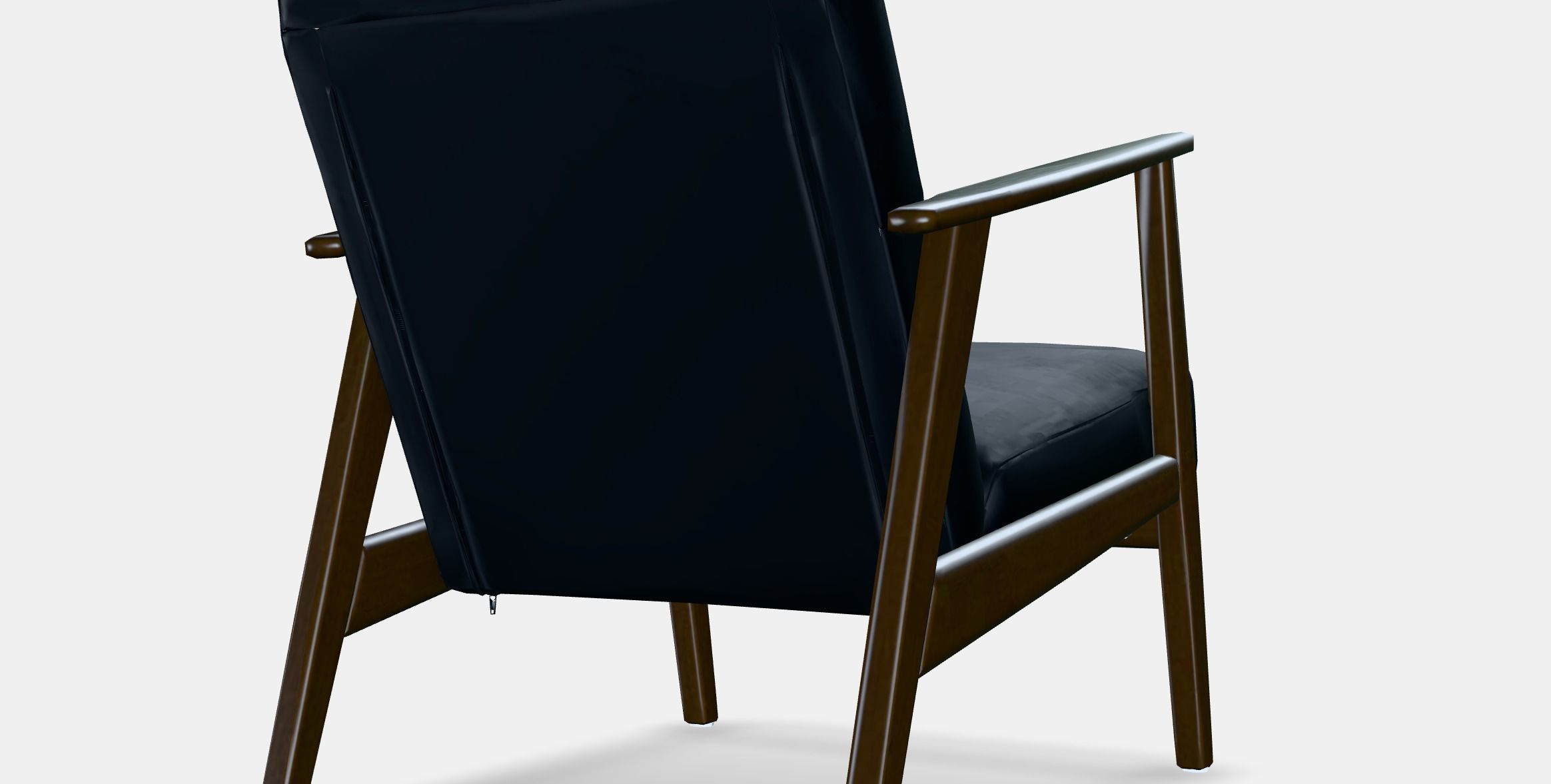 EKENASET Armchair Low-poly 3D model_5