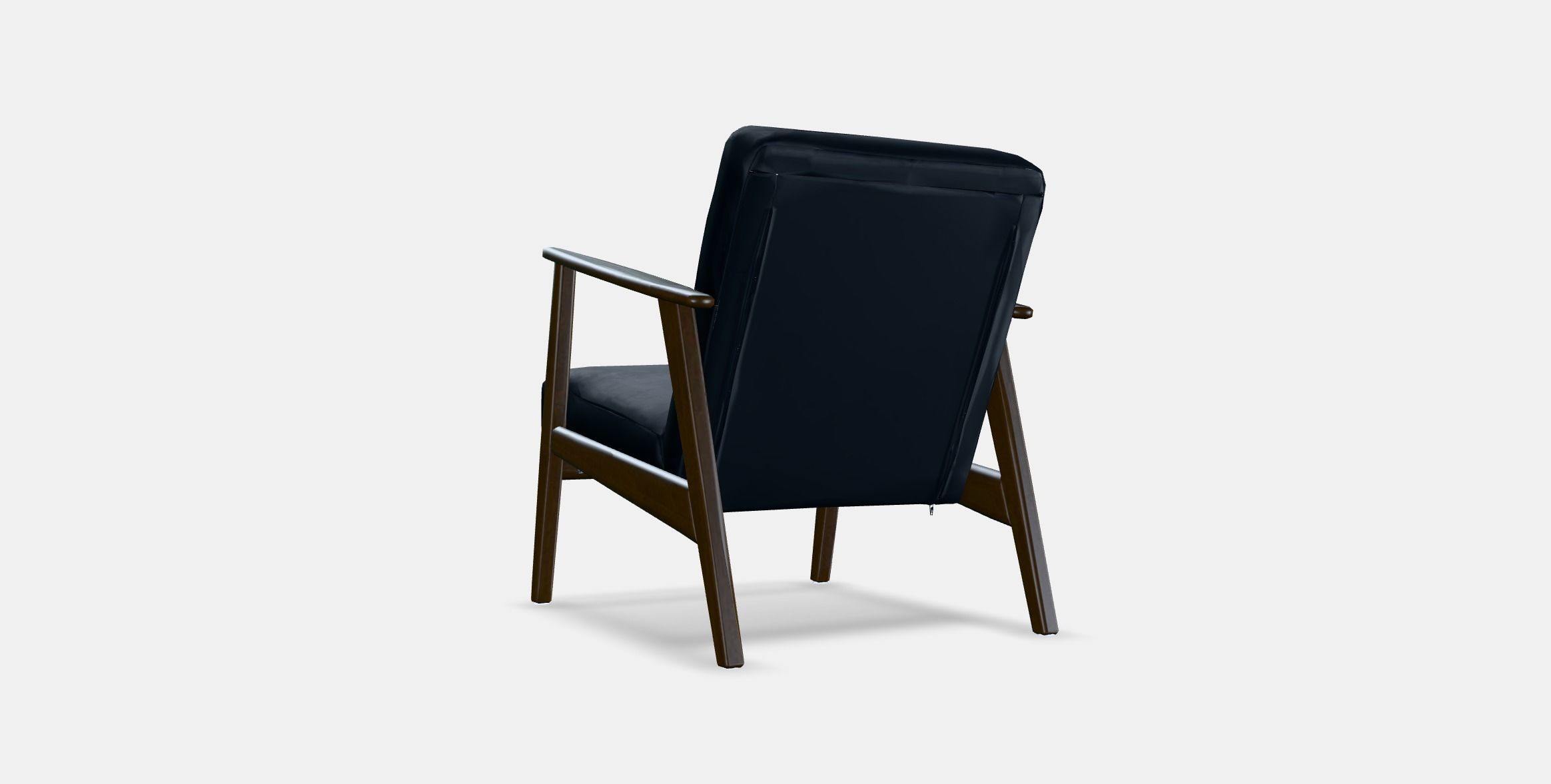 EKENASET Armchair Low-poly 3D model_16