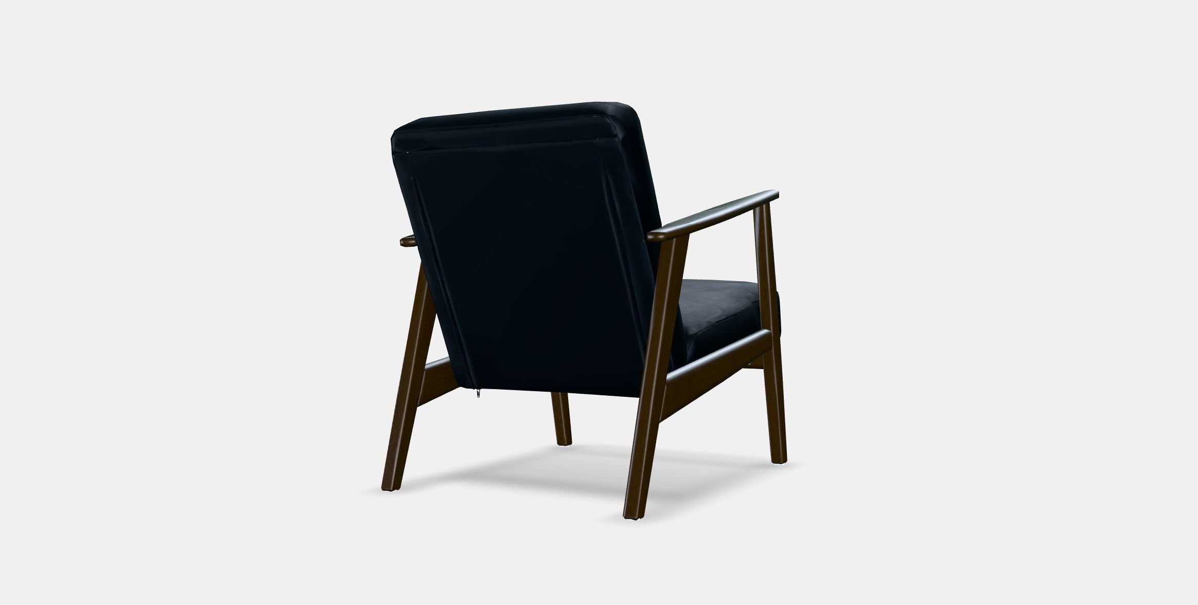 EKENASET Armchair Low-poly 3D model_6