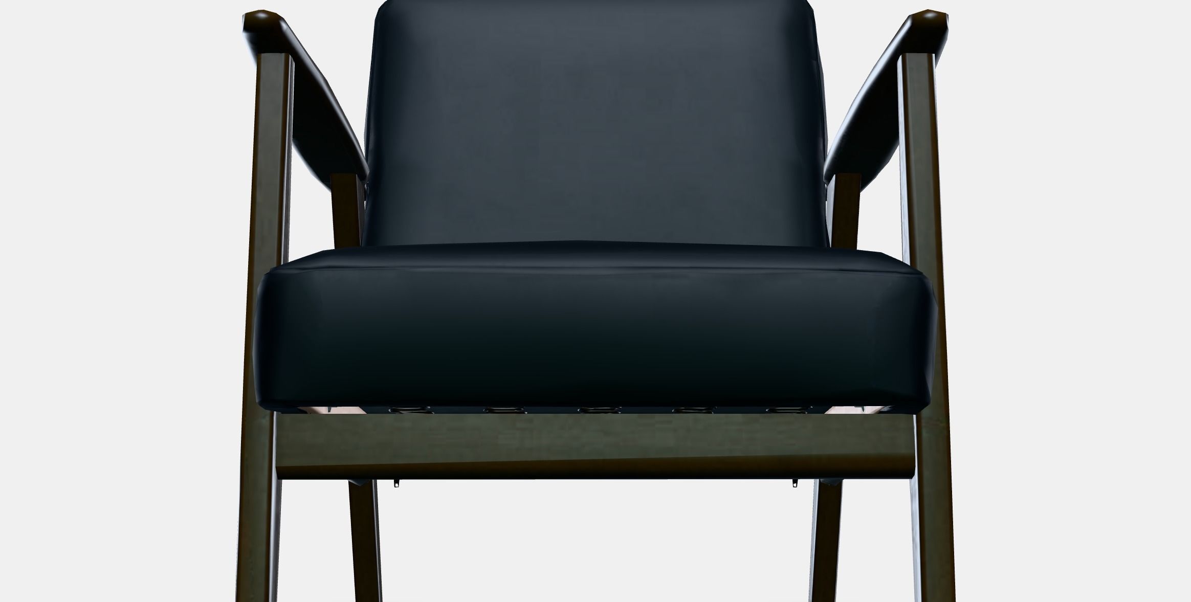 EKENASET Armchair Low-poly 3D model_12