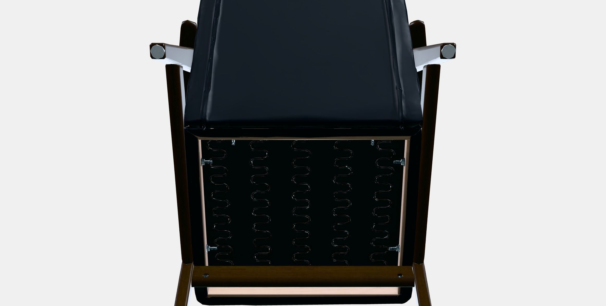 EKENASET Armchair Low-poly 3D model_7