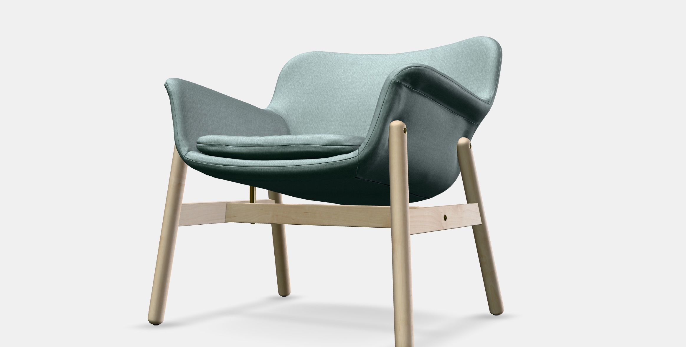 VEDBO Armchair Low-poly 3D model_12