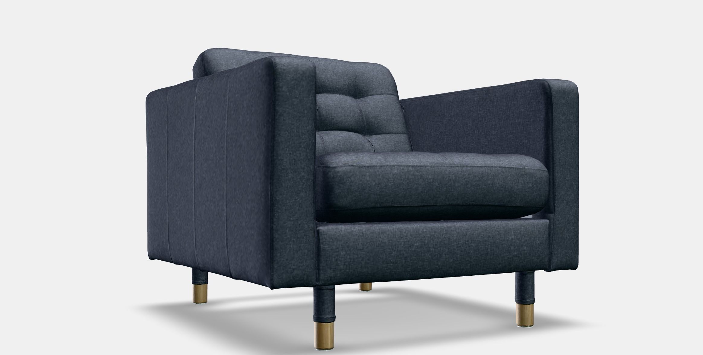 LANDSKRONA Armchair 3 Low-poly 3D model_7