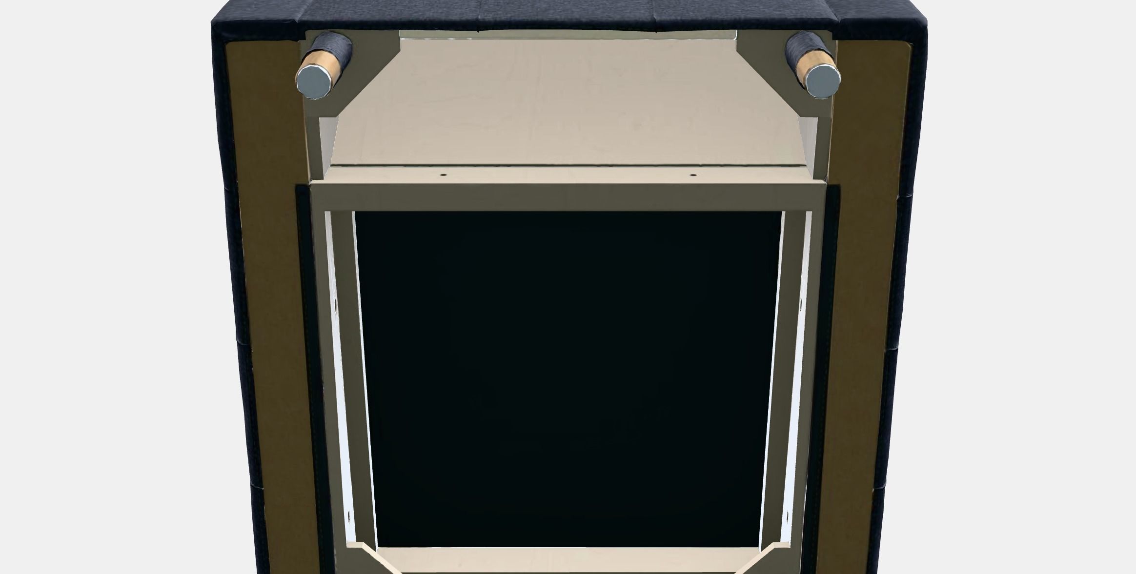 LANDSKRONA Armchair 3 Low-poly 3D model_12