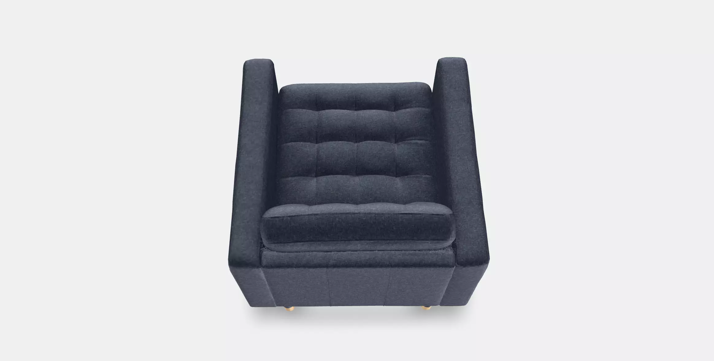 LANDSKRONA Armchair 3 Low-poly 3D model_0