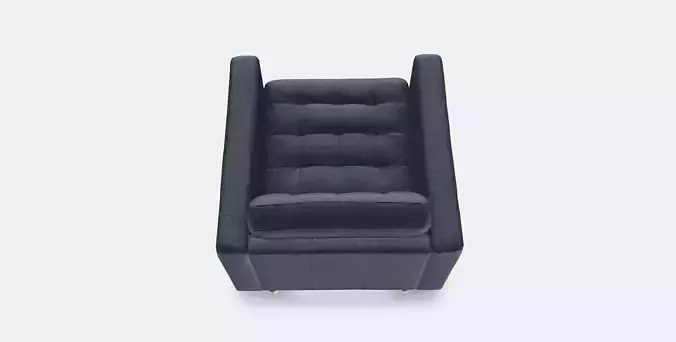 LANDSKRONA Armchair 3 Low-poly 3D model