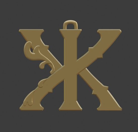 nijisanji Kuzuha ChroNoir accessories 3d model 3d printSTL 3D print model_4