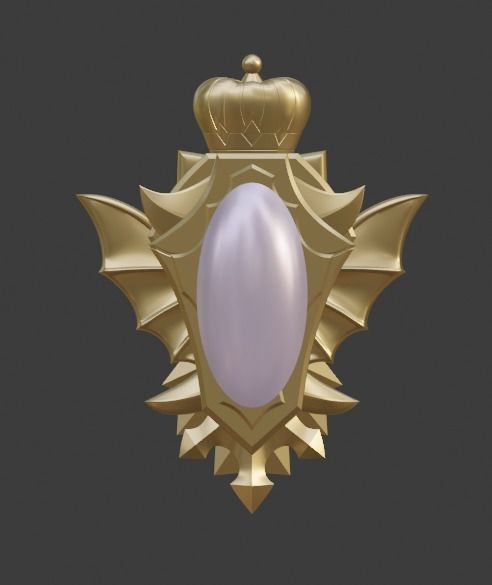 nijisanji Kuzuha ChroNoir accessories 3d model 3d printSTL 3D print model_2