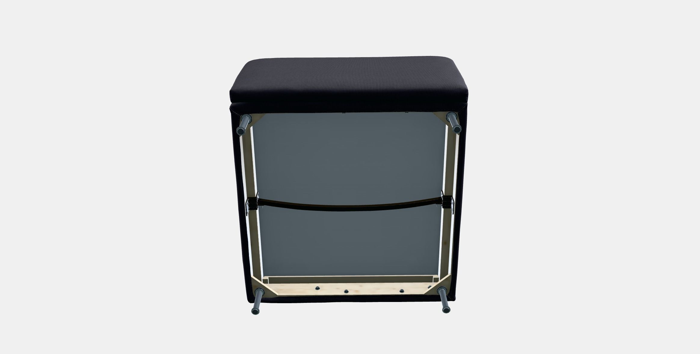 SODERHAMN 1-seat section 1 Low-poly 3D model_7