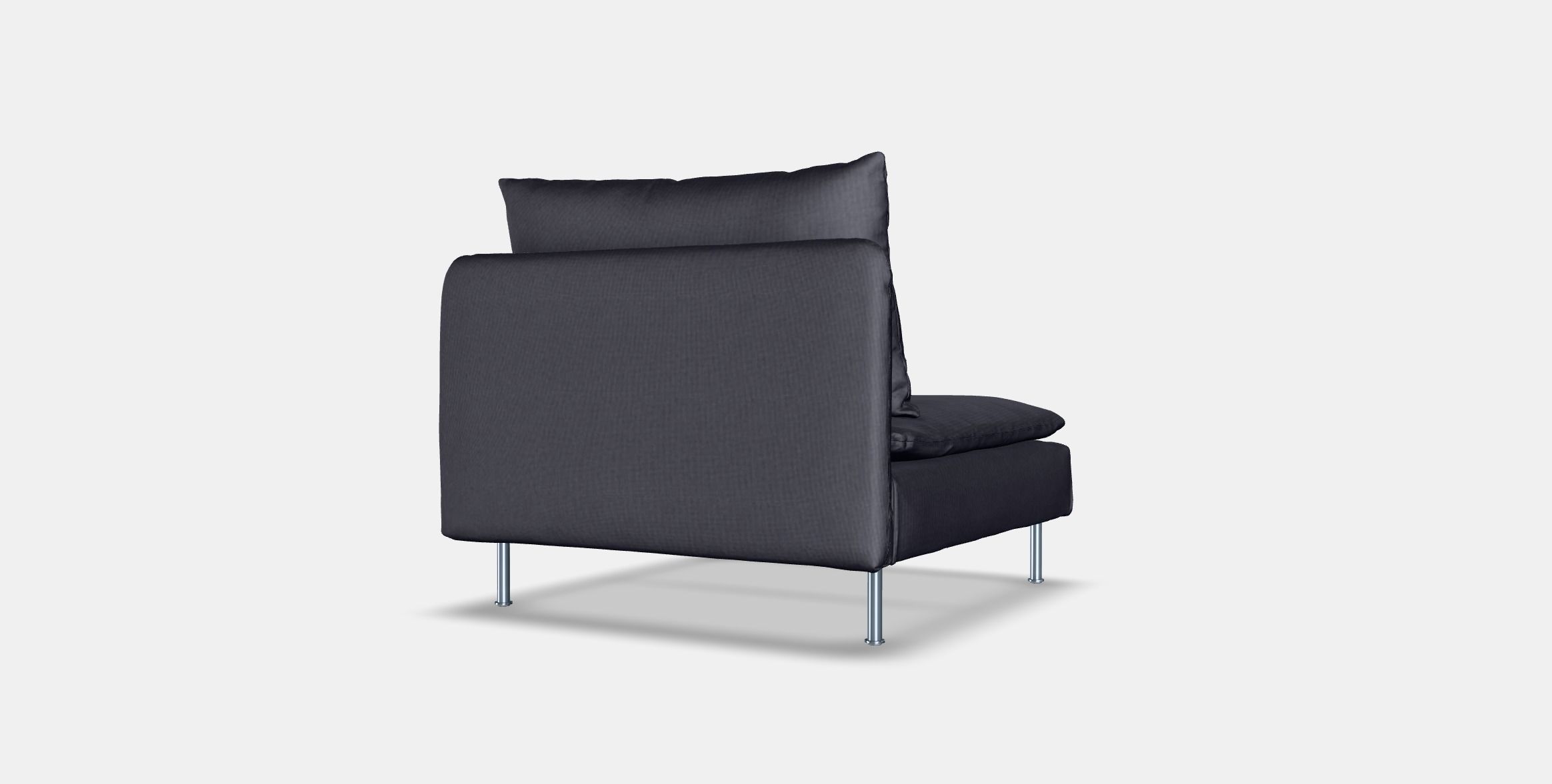 SODERHAMN 1-seat section 1 Low-poly 3D model_4