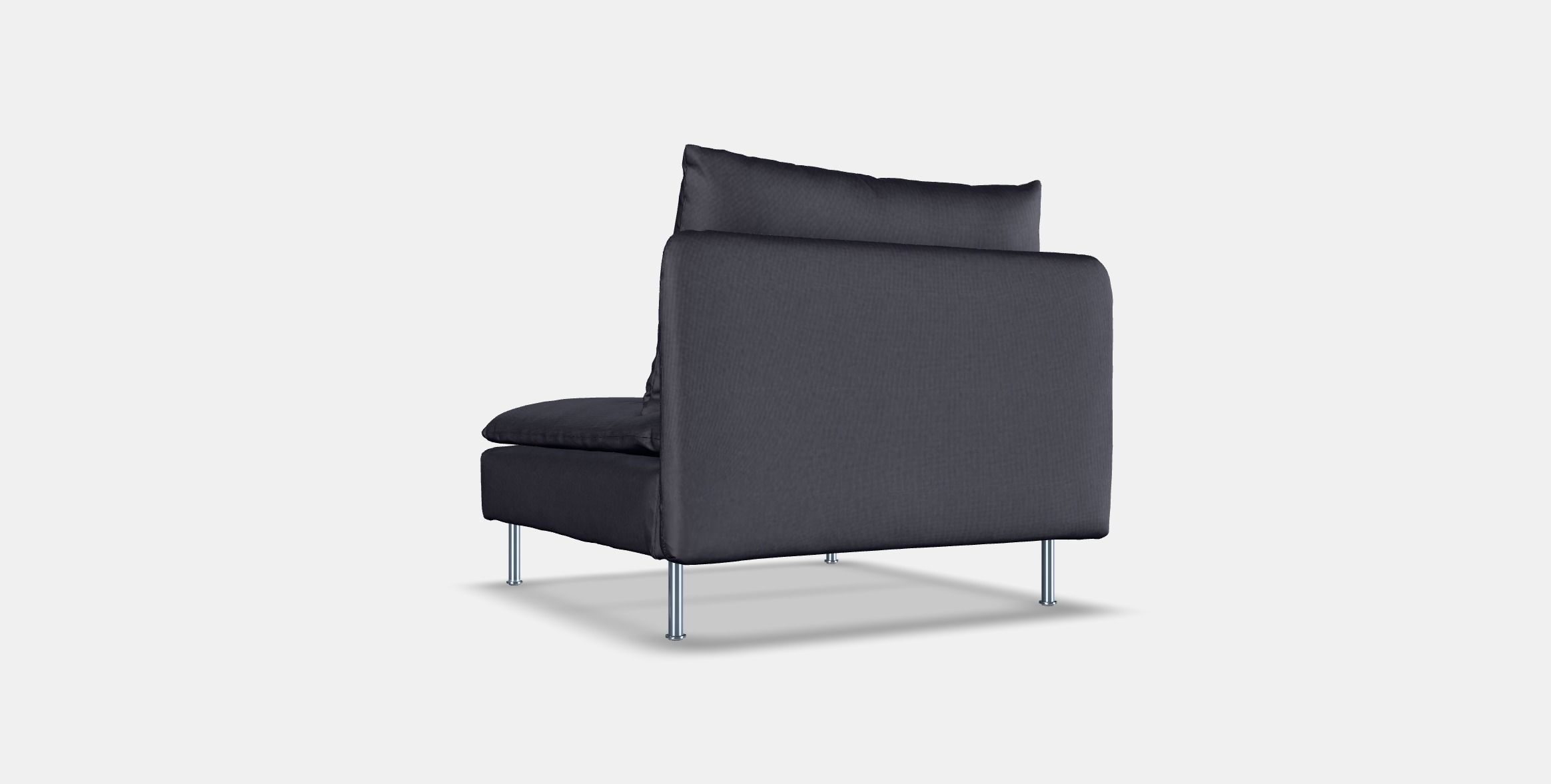 SODERHAMN 1-seat section 1 Low-poly 3D model_16