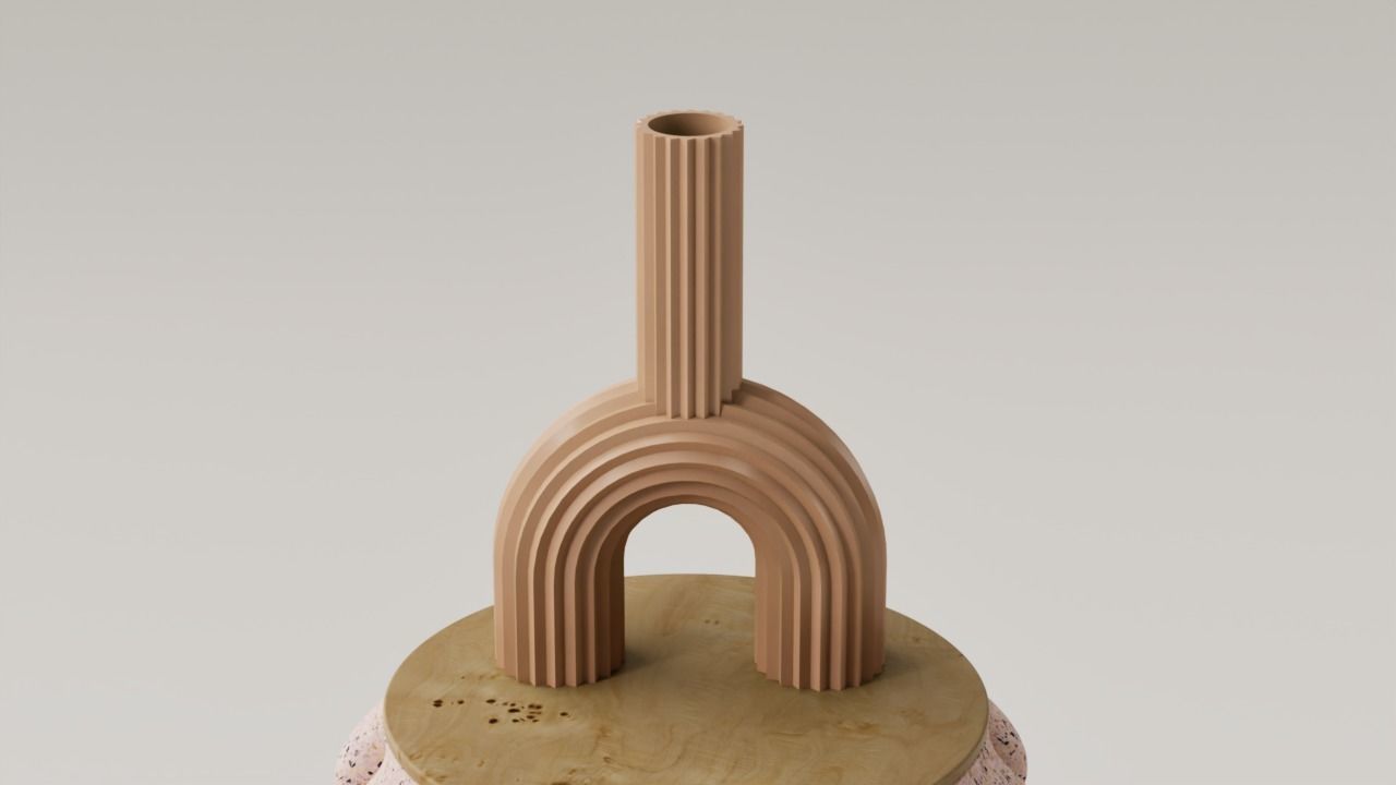 FLORERO - JARRON DECORATIVO CONTEMPORANEO 3D print model_1